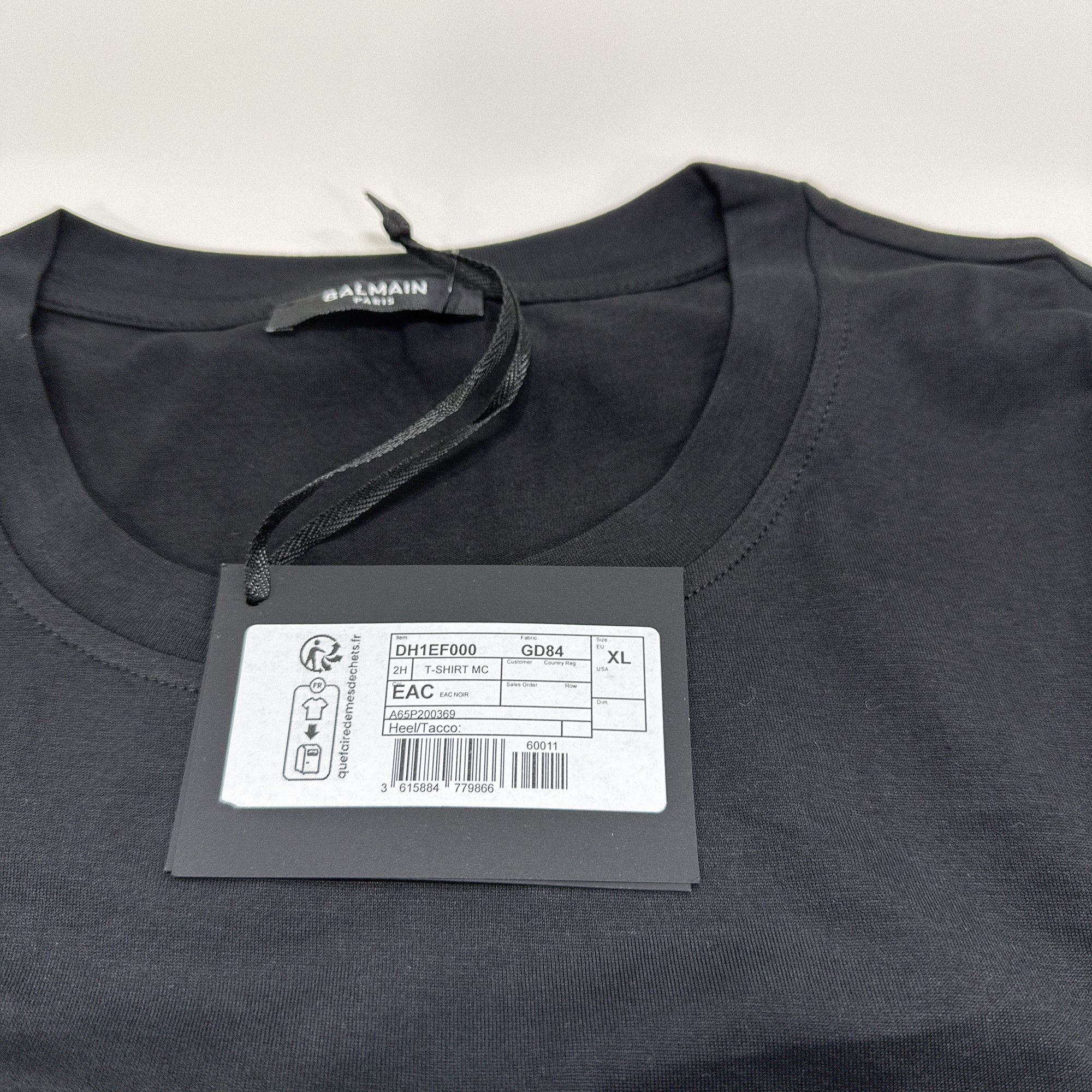 Balmain Balmain Logo T-Shirt Size XL Size US XL / EU 56 / 4 - 4 Thumbnail