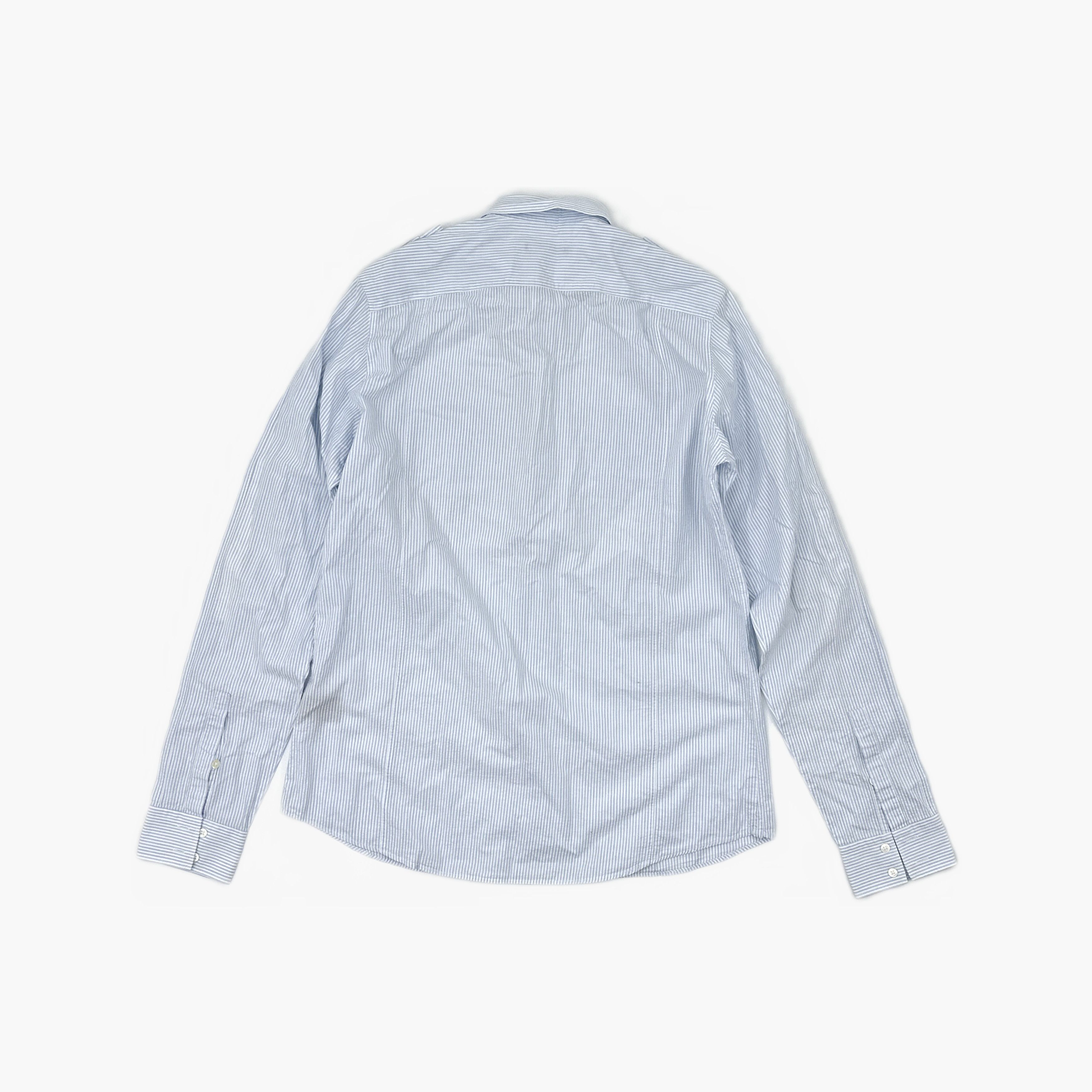 Balmain Balmain Striped Button Up Shirt Size M Size US XXS / EU 40 - 2 Thumbnail