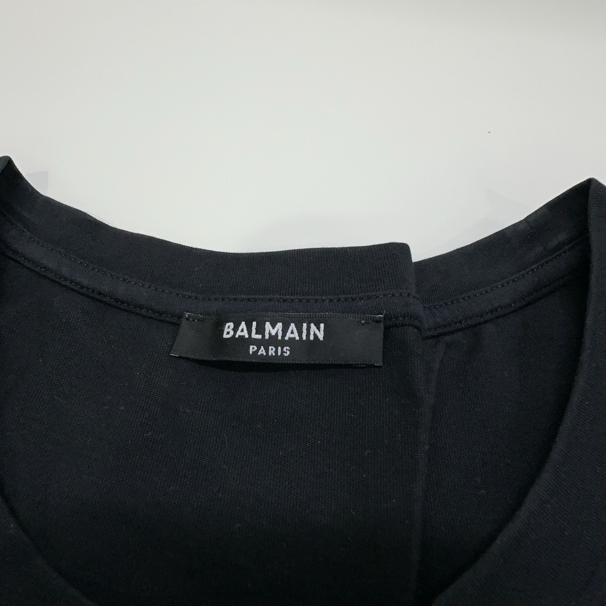 Balmain Balmain Logo Graphic T-Shirt Size L Size US L / EU 52-54 / 3 - 3 Thumbnail