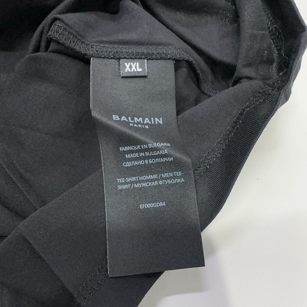 Balmain Balmain Logo Short Sleeve T-Shirt XXL Size US XXL / EU 58 / 5 - 5 Thumbnail
