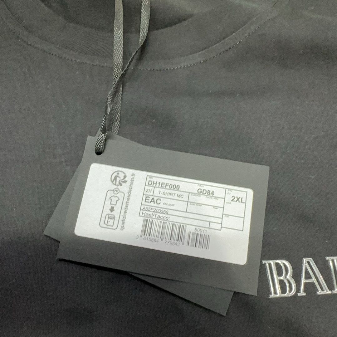 Balmain Balmain Logo Short Sleeve T-Shirt XXL Size US XXL / EU 58 / 5 - 4 Thumbnail