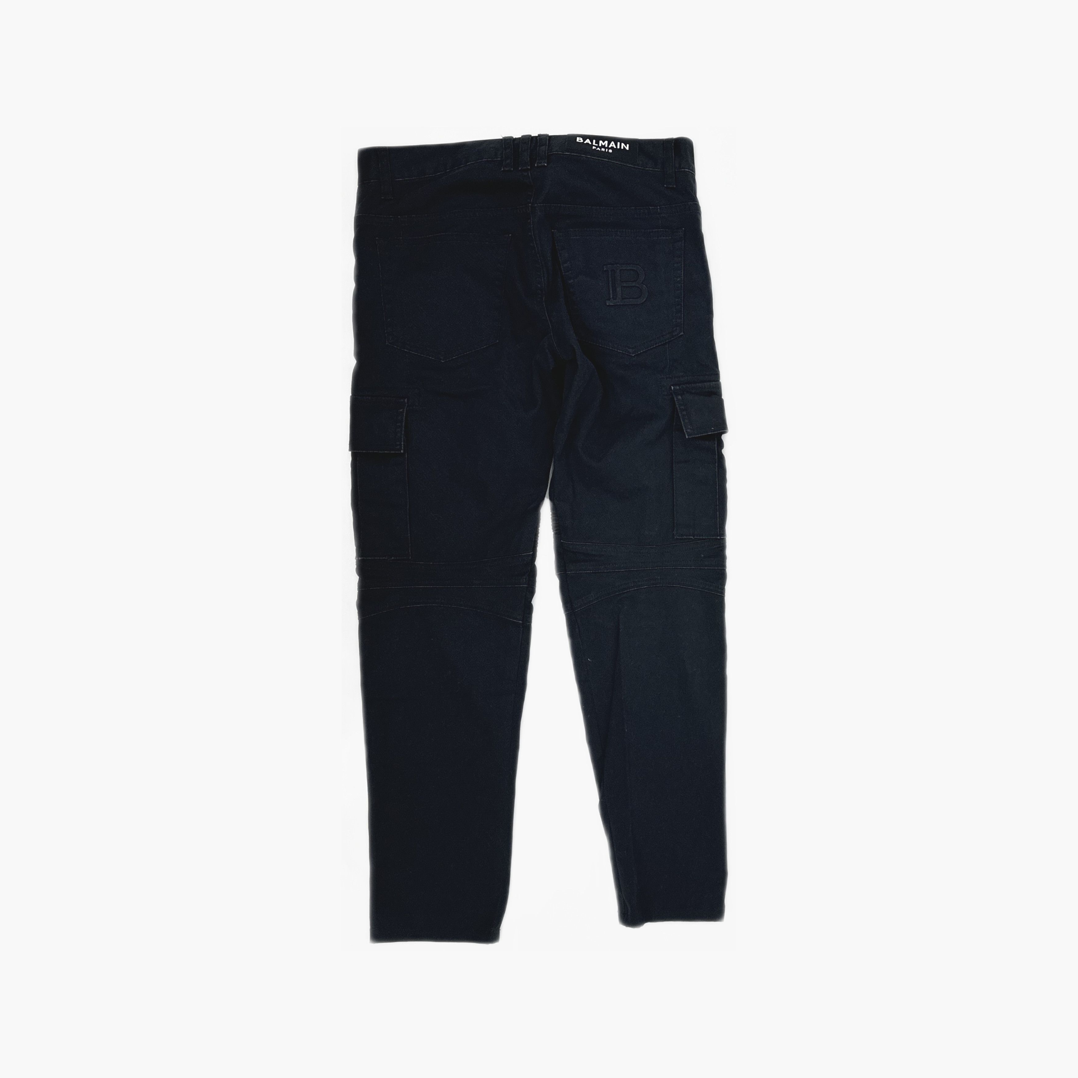 Balmain Balmain Embossed Cargo Pants Size 29 Size US 29 - 2 Thumbnail