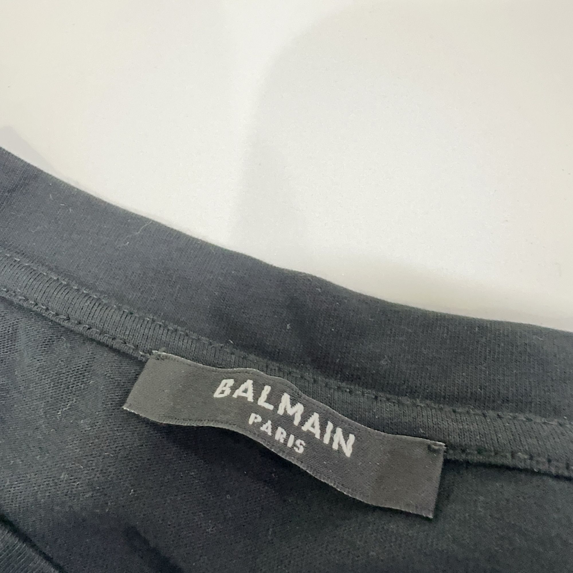 Balmain BALMAIN Logo Print T-Shirt Size M Size M / US 6-8 / IT 42-44 - 4 Thumbnail