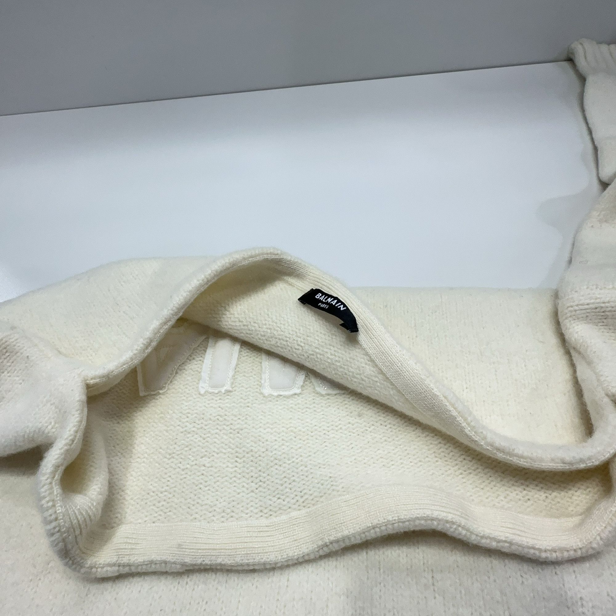 Balmain Balmain Logo Sweater Size 34 Size XXS / US 00 / IT 34 - 7 Thumbnail