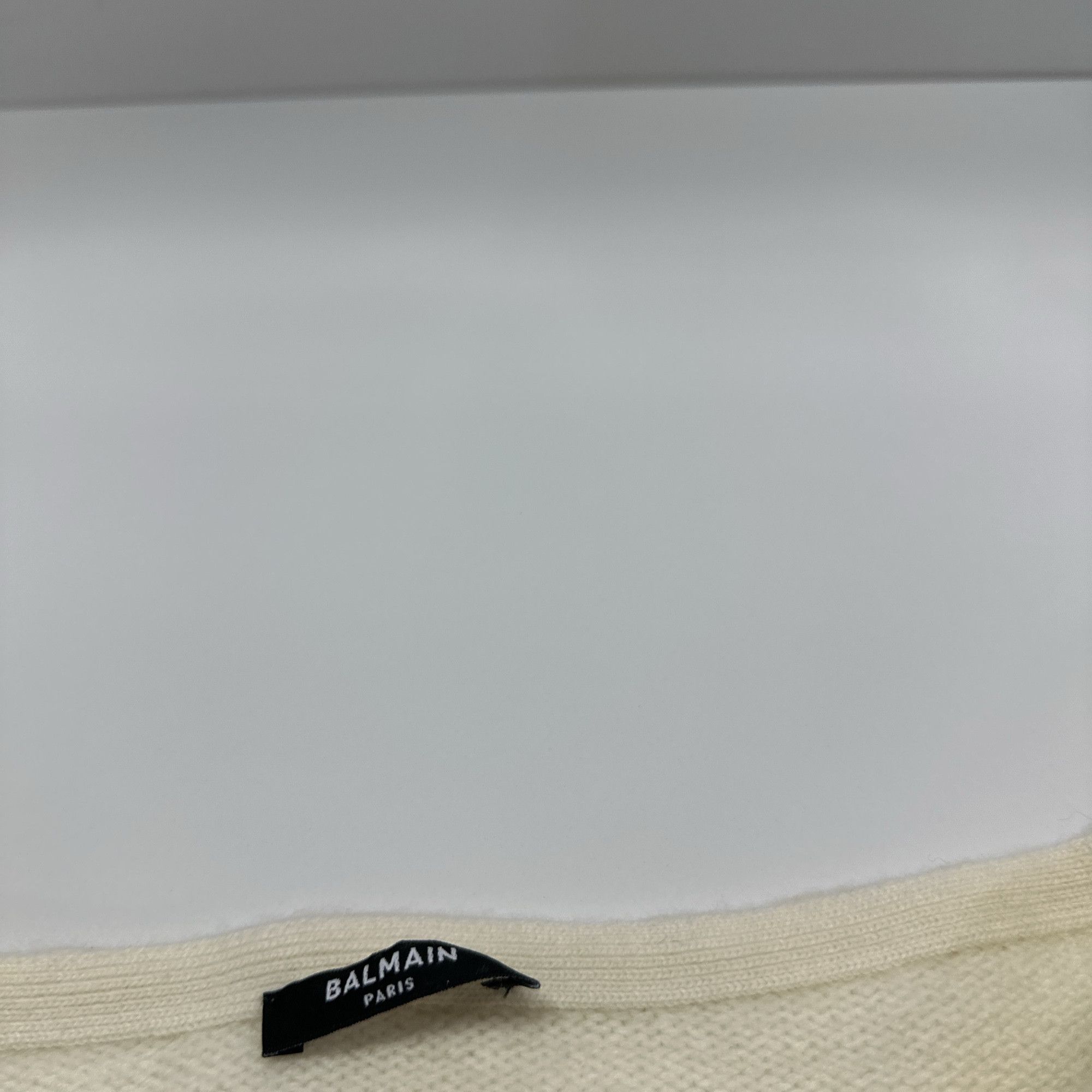 Balmain Balmain Logo Sweater Size 34 Size XXS / US 00 / IT 34 - 3 Thumbnail