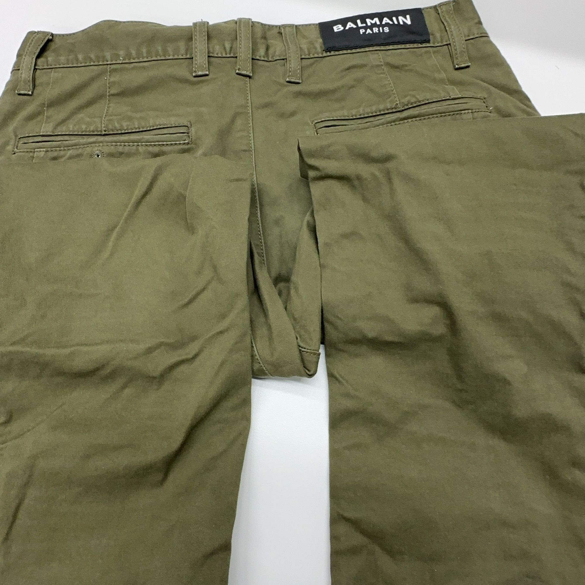 Balmain Balmain Olive B Logo Casual Pants Size 46 Size US 30 / EU 46 - 11 Thumbnail