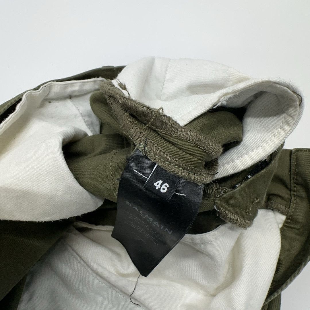 Balmain Balmain Olive B Logo Casual Pants Size 46 Size US 30 / EU 46 - 3 Thumbnail