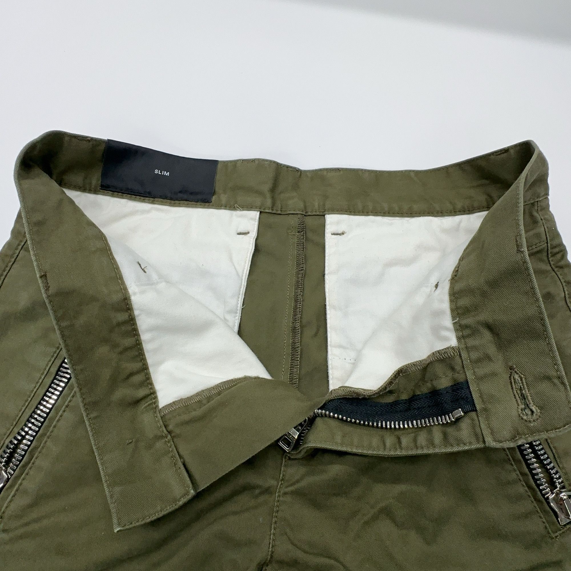 Balmain Balmain Olive B Logo Casual Pants Size 46 Size US 30 / EU 46 - 5 Thumbnail