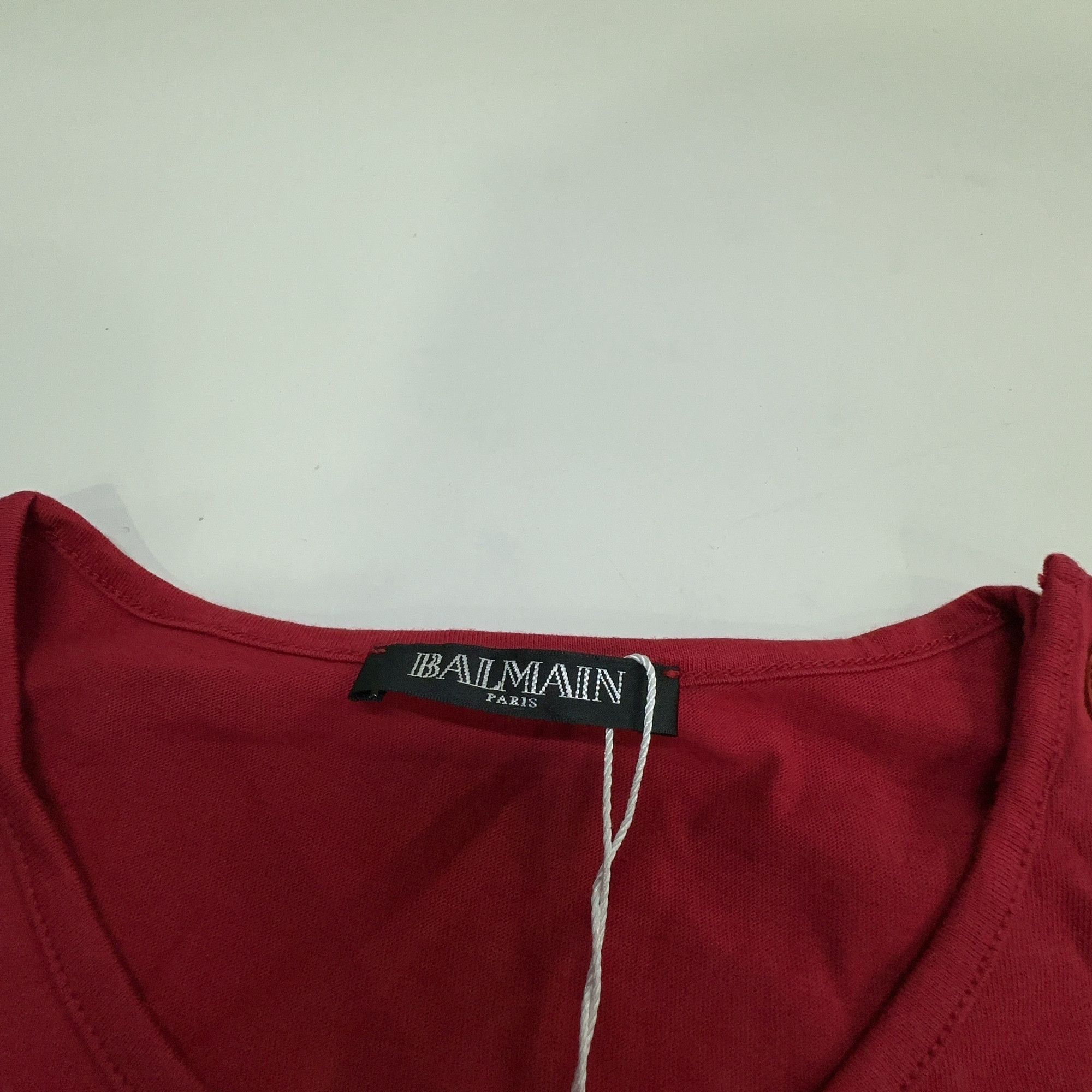 Balmain Balmain Logo Gold Button Tank Top Size 38 Size S / US 4 / IT 40 - 3 Thumbnail