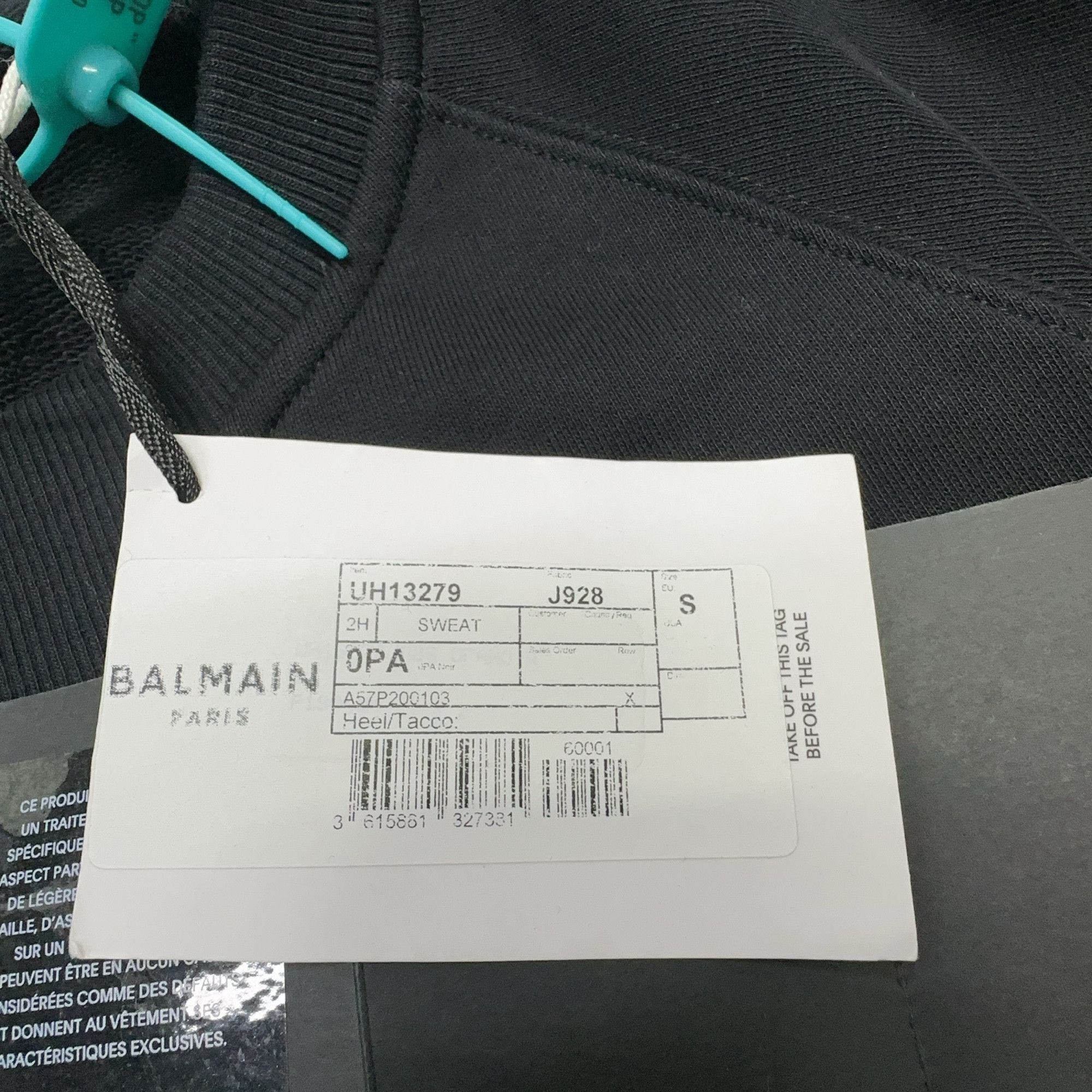 Balmain Balmain Gold Logo Sweatshirt Size S Size US S / EU 44-46 / 1 - 3 Thumbnail