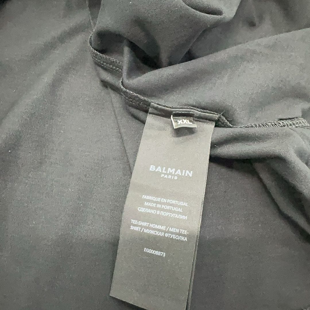 Balmain Balmain Logo Print T-Shirt Size XXL Size US XXL / EU 58 / 5 - 4 Thumbnail