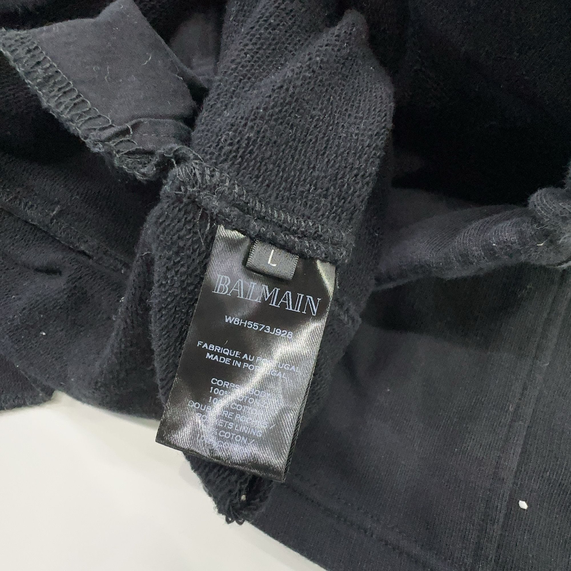 Balmain Balmain Ribbed Panel Sweatpants Size L Size US 34 / EU 50 - 3 Thumbnail