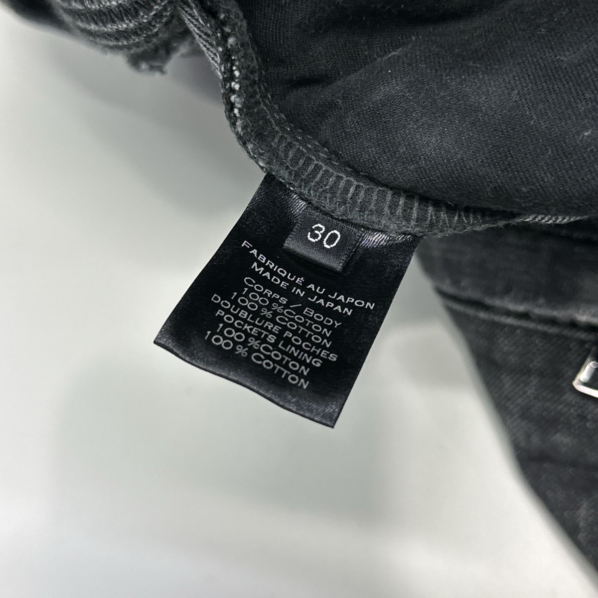 Balmain Balmain Biker Ribbed Denim Jeans Size 30 Size US 30 / EU 46 - 3 Thumbnail