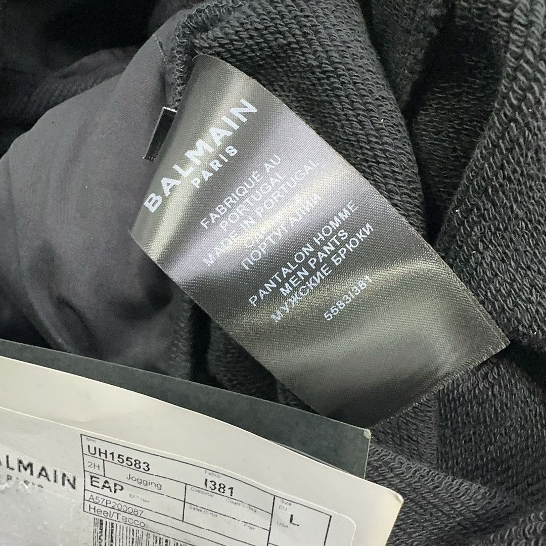 Balmain Balmain Logo Patch Joggers Size L Size US 34 / EU 50 - 4 Thumbnail