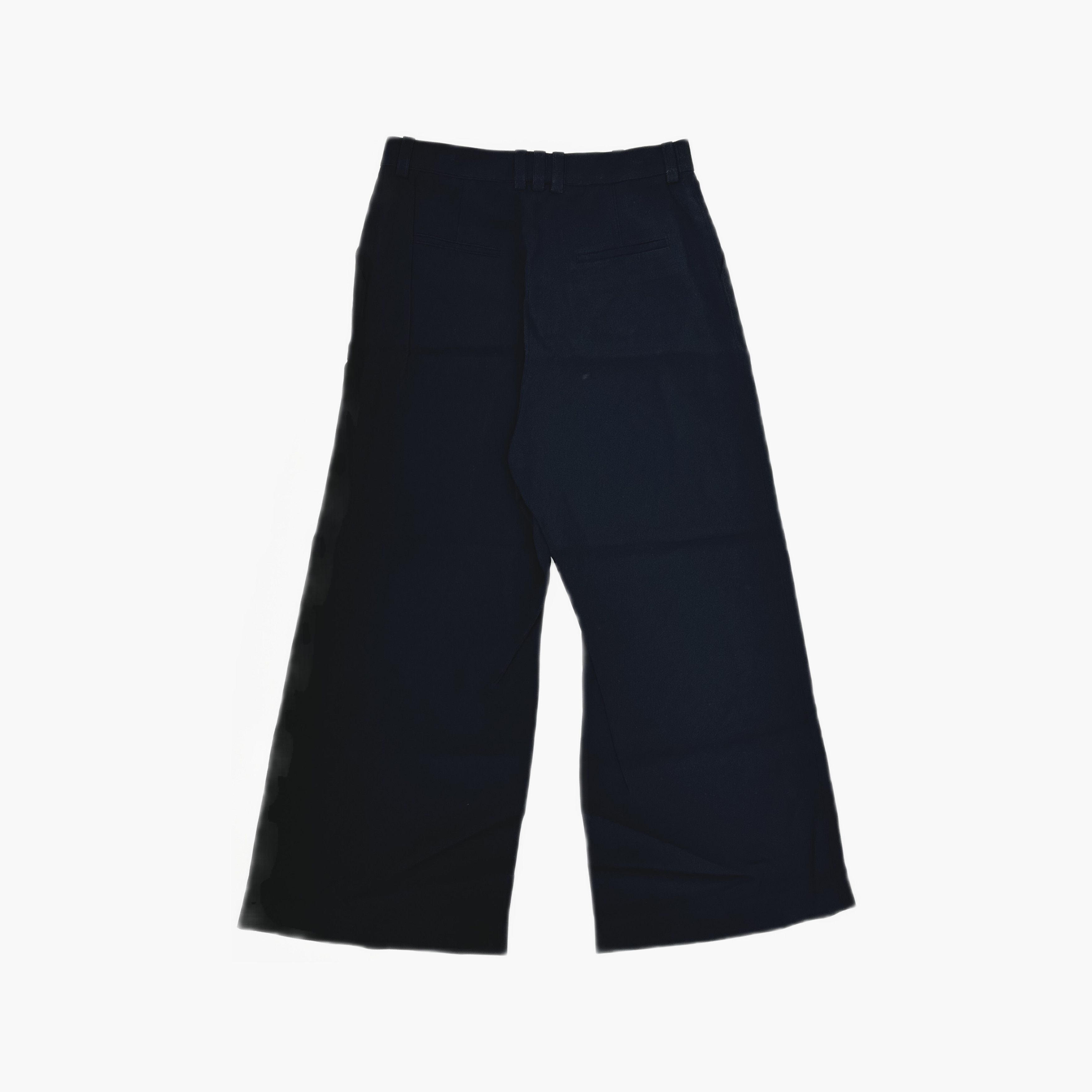 Balmain Balmain Black Wide-Leg Pants Size 42 Size 30" / US 8 / IT 44 - 2 Thumbnail