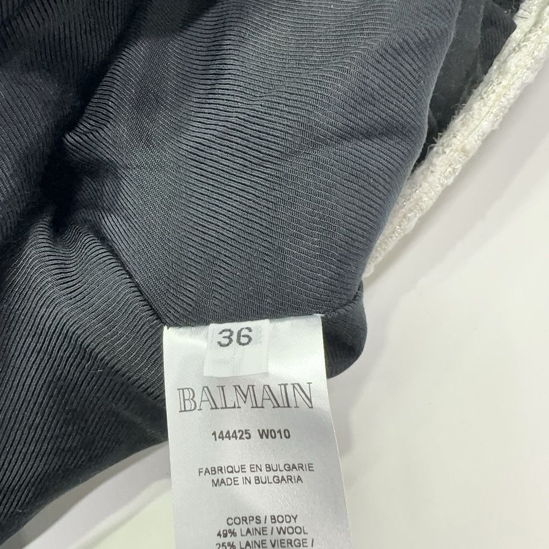 Balmain Balmain Belted Mini Skirt FR 36 Size 26" / US 2 / IT 38 - 4 Thumbnail