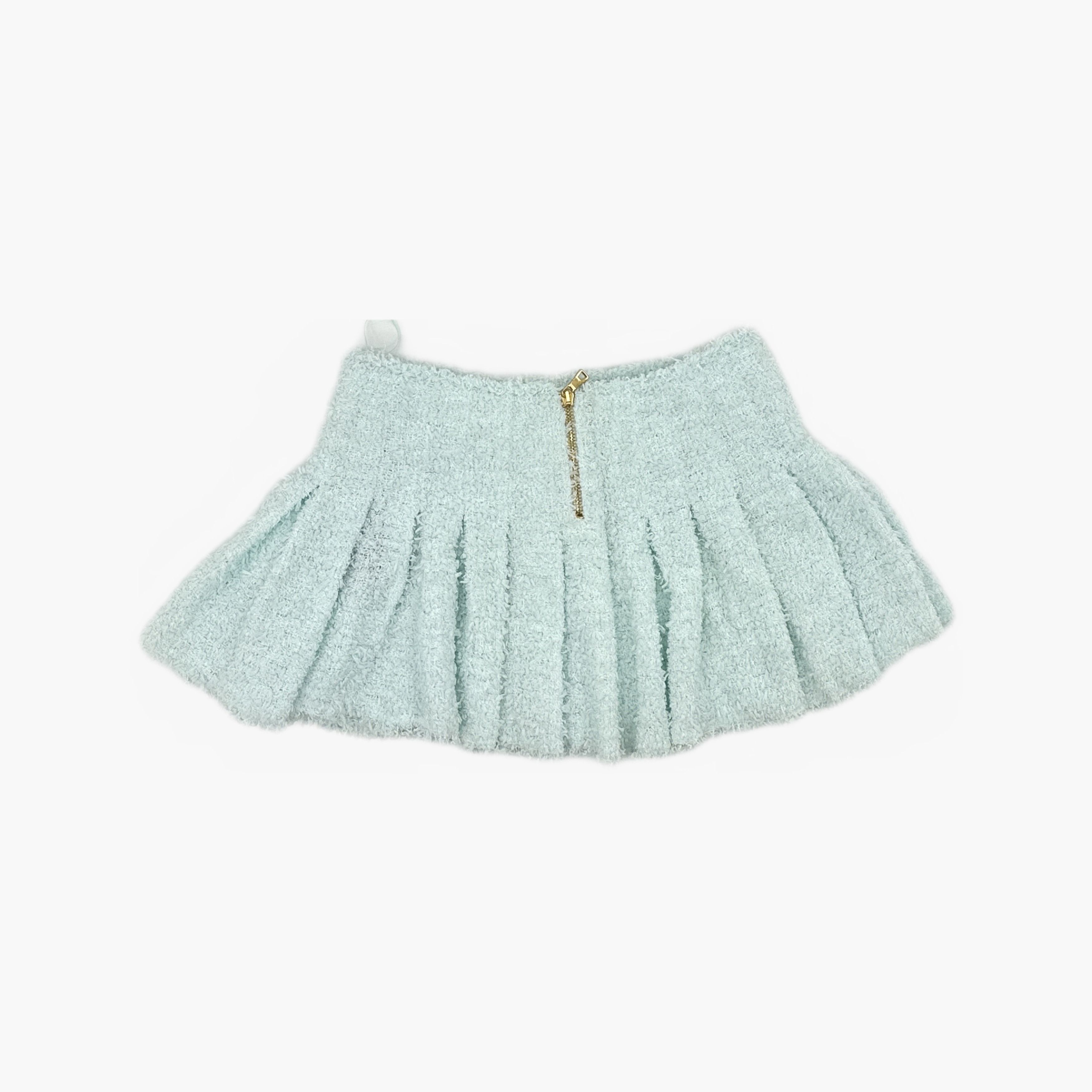 Balmain Balmain Tweed Mini Skirt Size 36 Size 26" / US 2 / IT 38 - 2 Thumbnail