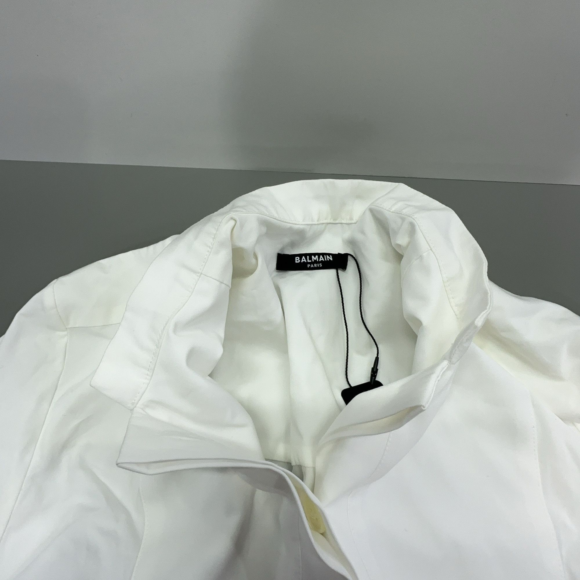 Balmain Balmain Elastic Waist Button Up Shirt Size 38 Size S / US 4 / IT 40 - 6 Thumbnail