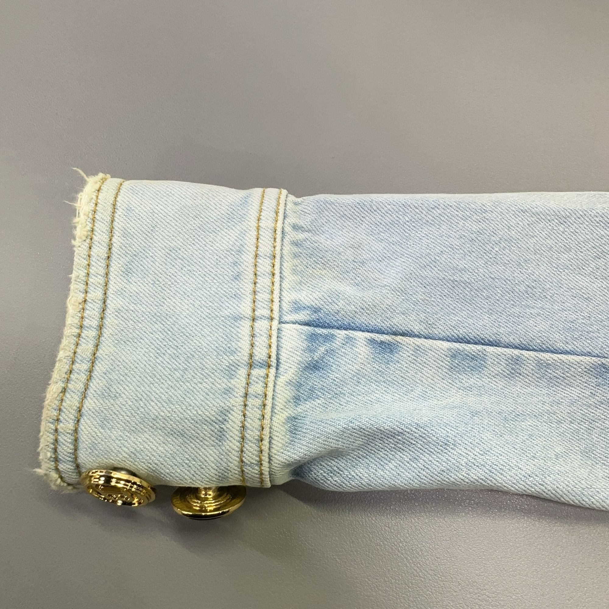 Balmain Balmain Denim Jacket Blue Size 34 Size XS / US 0-2 / IT 36-38 - 7 Thumbnail
