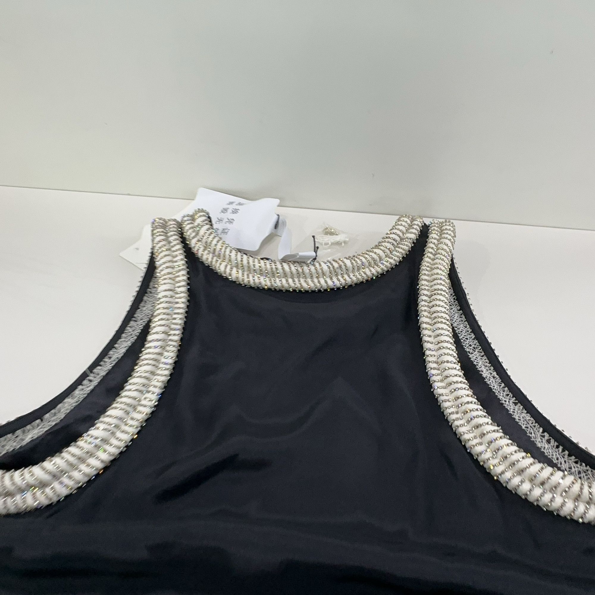 Balmain Balmain Beaded Trim Tank Top Size 38 Size S / US 4 / IT 40 - 8 Thumbnail