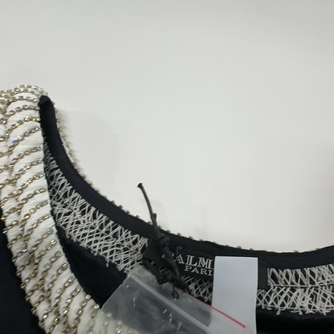 Balmain Balmain Beaded Trim Tank Top Size 38 Size S / US 4 / IT 40 - 5 Thumbnail