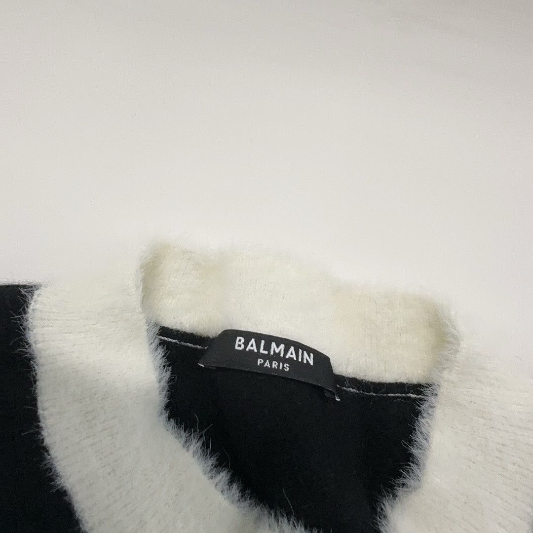 Balmain Balmain Logo Jacquard Sweater Size 38 Size S / US 4 / IT 40 - 5 Thumbnail
