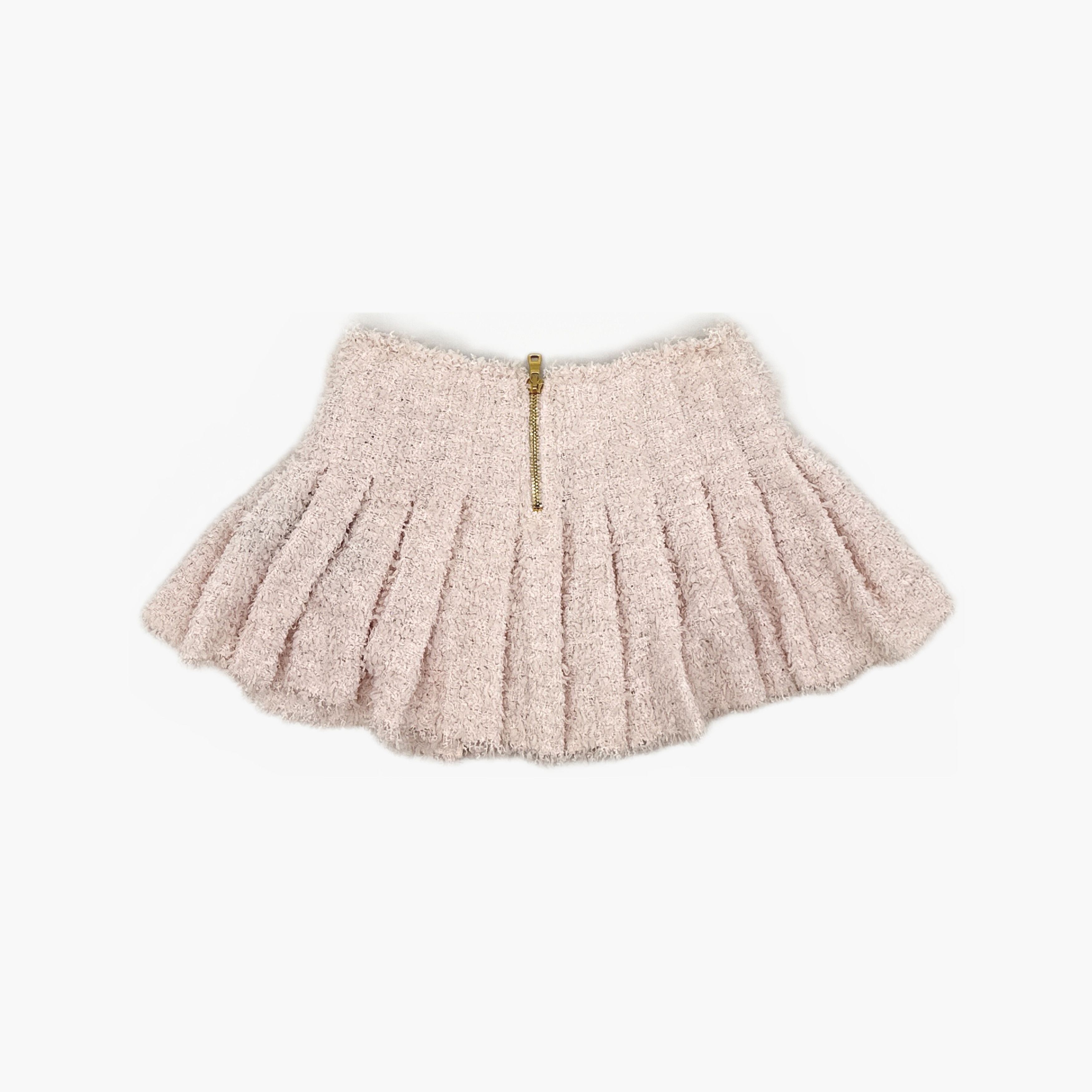 Balmain Balmain Pleated Mini Skirt Size 36 Size 26" / US 2 / IT 38 - 2 Thumbnail