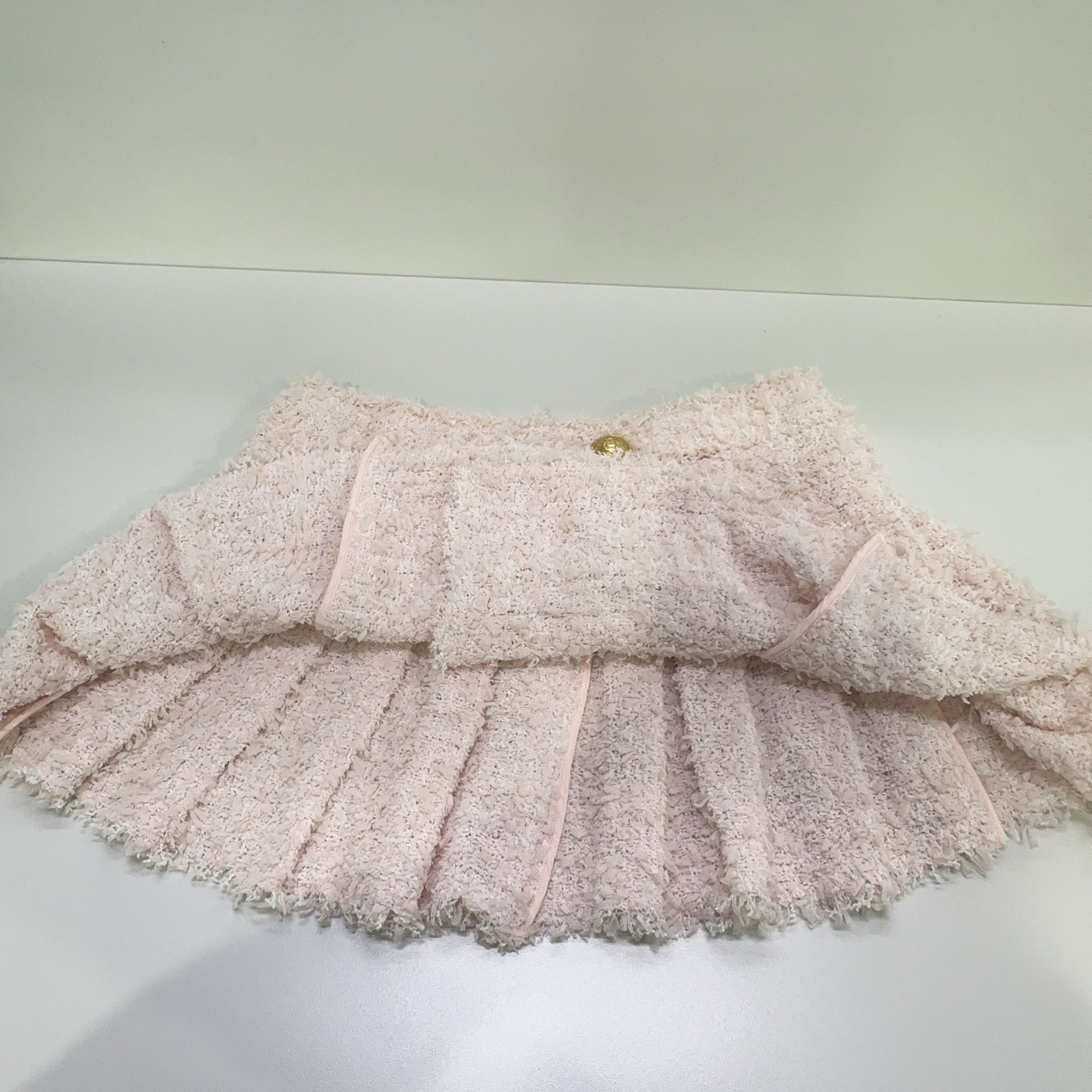 Balmain Balmain Pleated Mini Skirt Size 36 Size 26" / US 2 / IT 38 - 7 Thumbnail