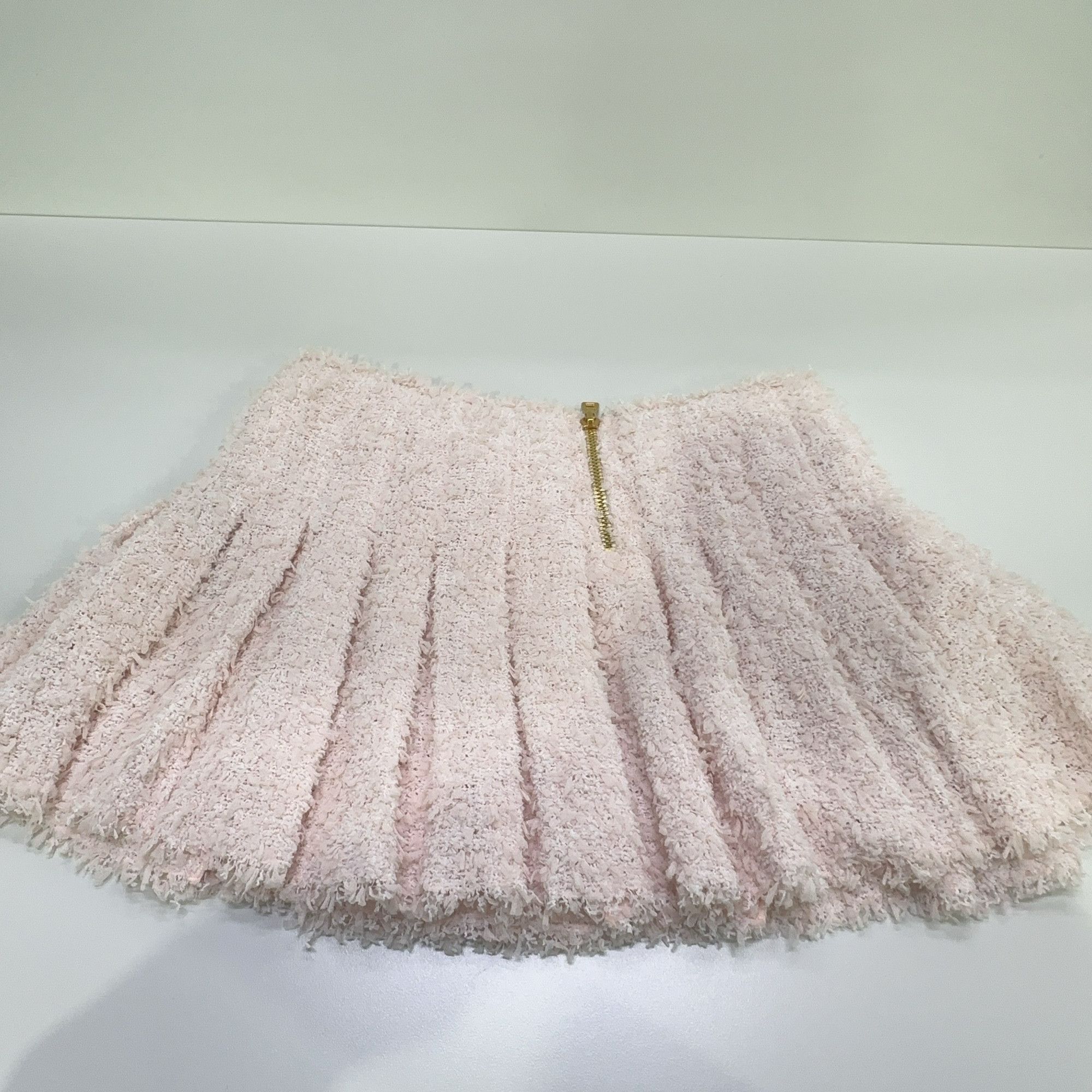 Balmain Balmain Pleated Mini Skirt Size 36 Size 26" / US 2 / IT 38 - 8 Thumbnail
