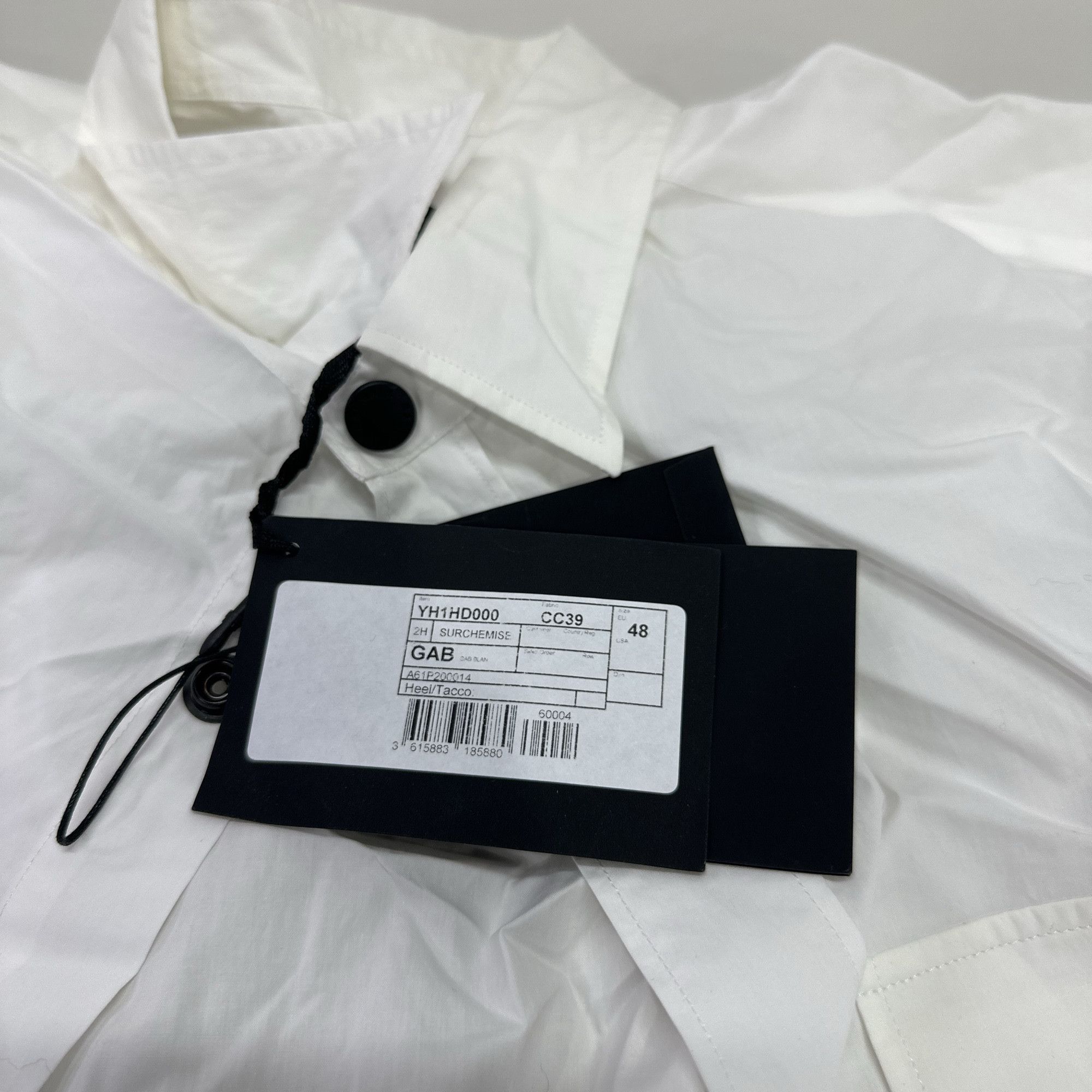 Balmain Balmain Logo Print Button Up Shirt Size 48 Size US M / EU 48-50 / 2 - 3 Thumbnail