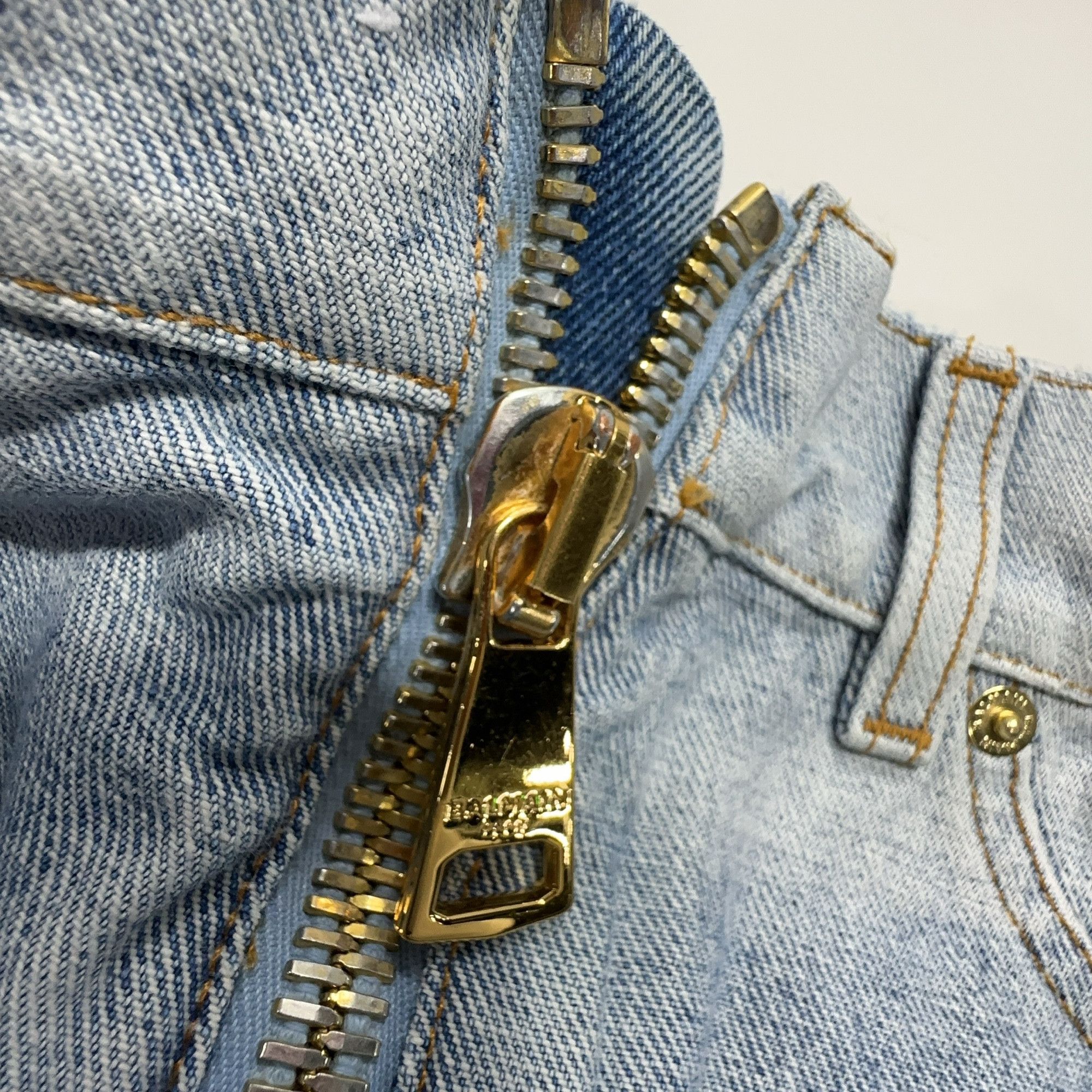 Balmain Balmain Washed Jeans Size 34 Size 25" / US 0 / IT 36 - 5 Thumbnail