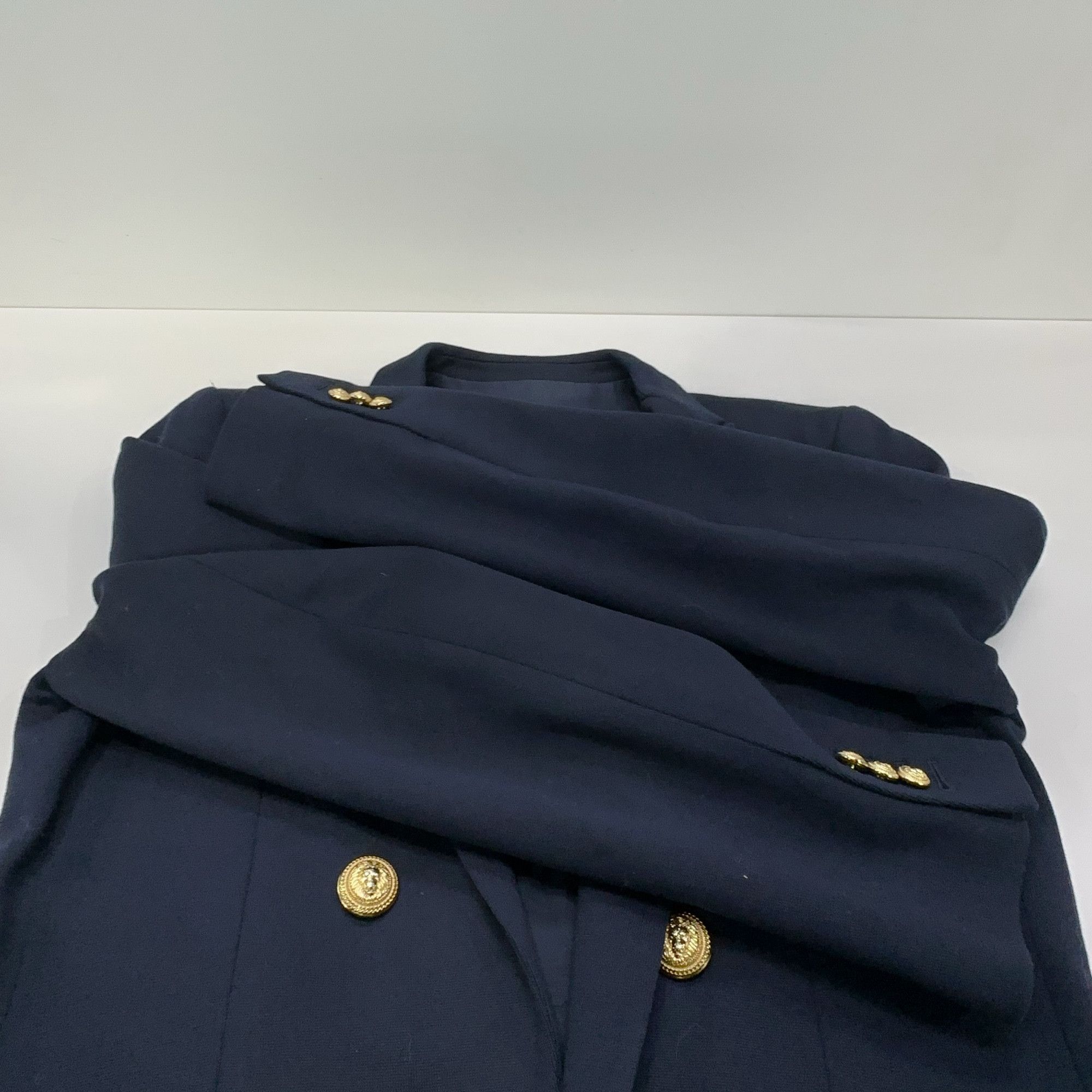 Balmain Balmain Gold Button Double Breasted Blazer Size 40R Size 40R - 7 Thumbnail