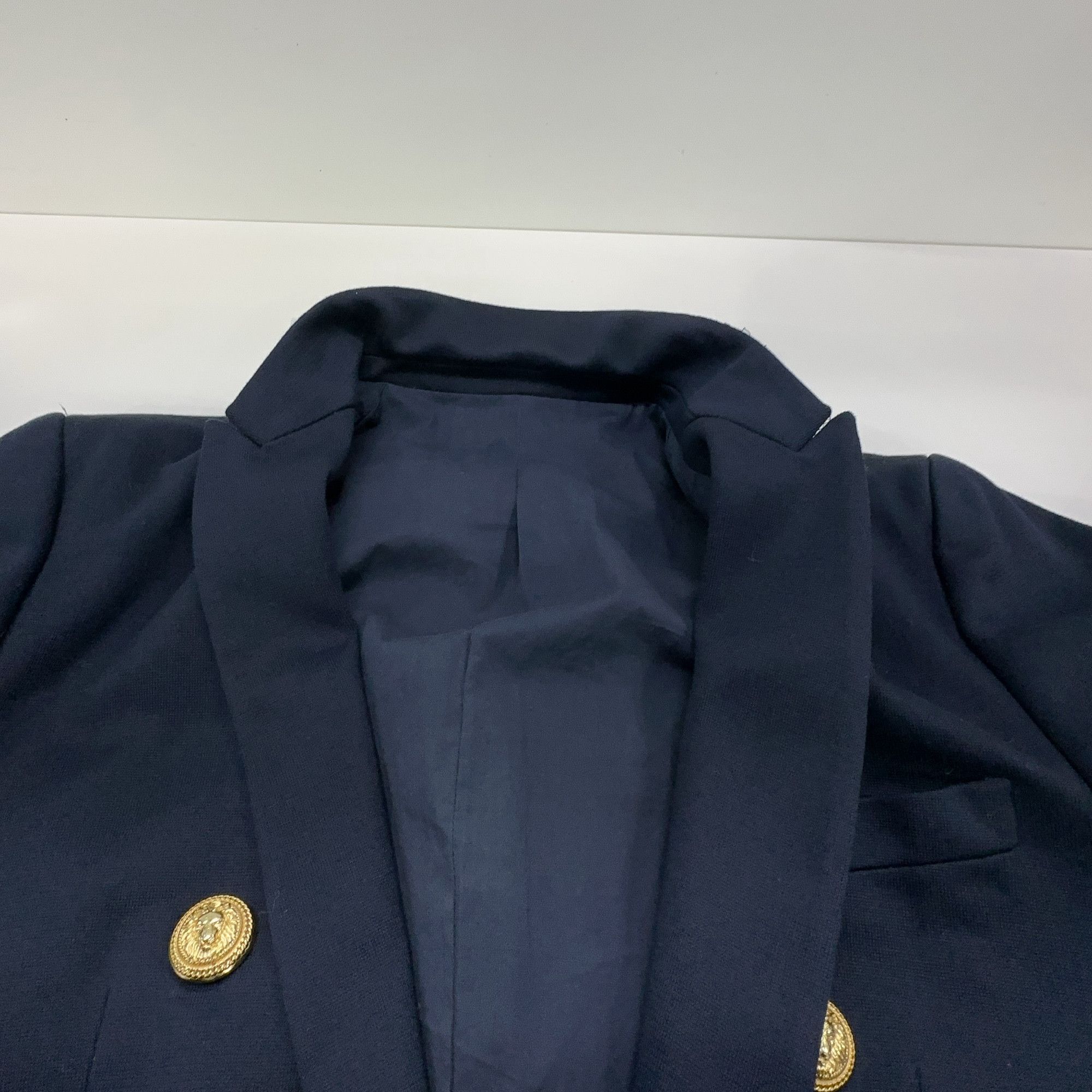 Balmain Balmain Gold Button Double Breasted Blazer Size 40R Size 40R - 6 Thumbnail