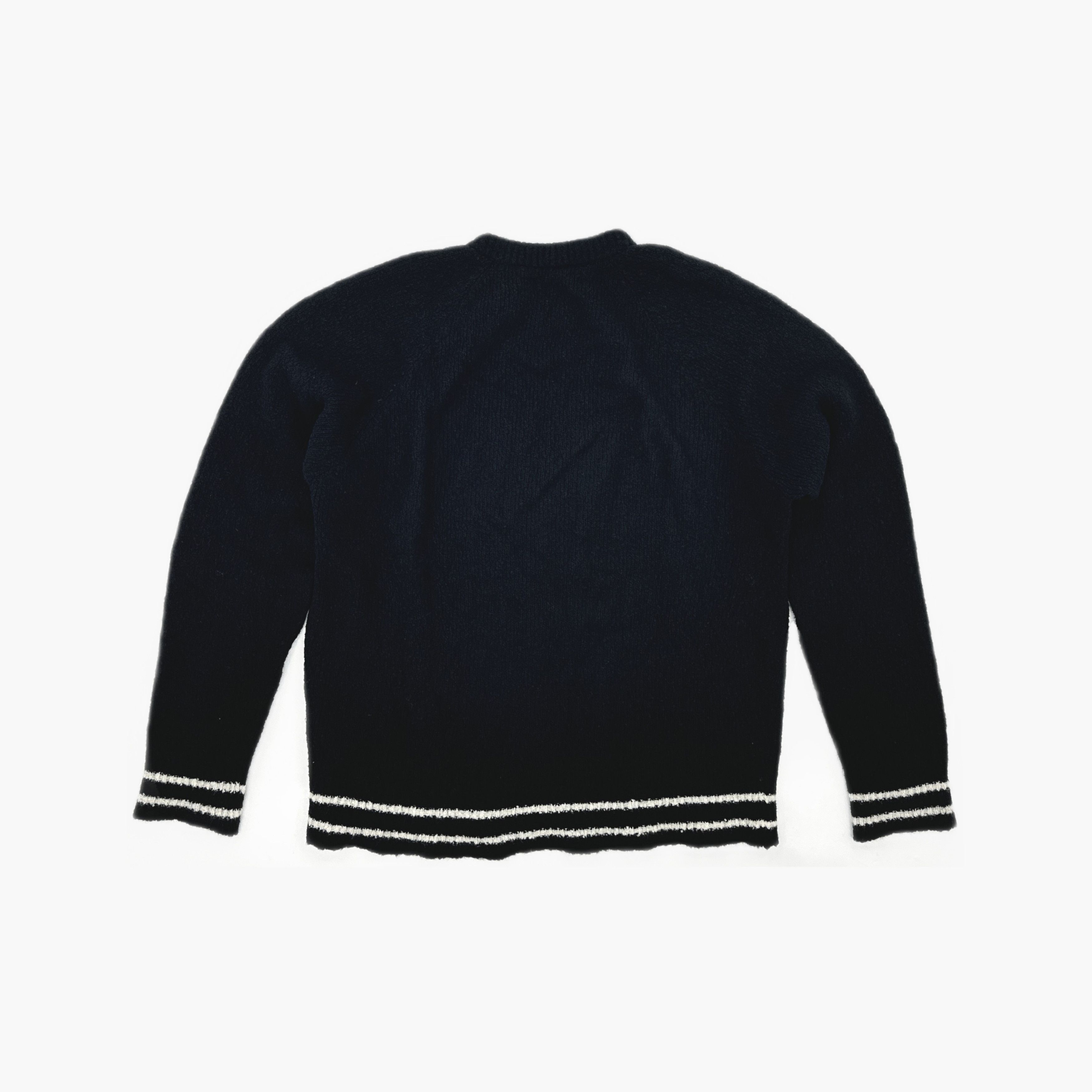 Balmain Balmain Button Detail Striped Sweater Size L Size US L / EU 52-54 / 3 - 2 Thumbnail