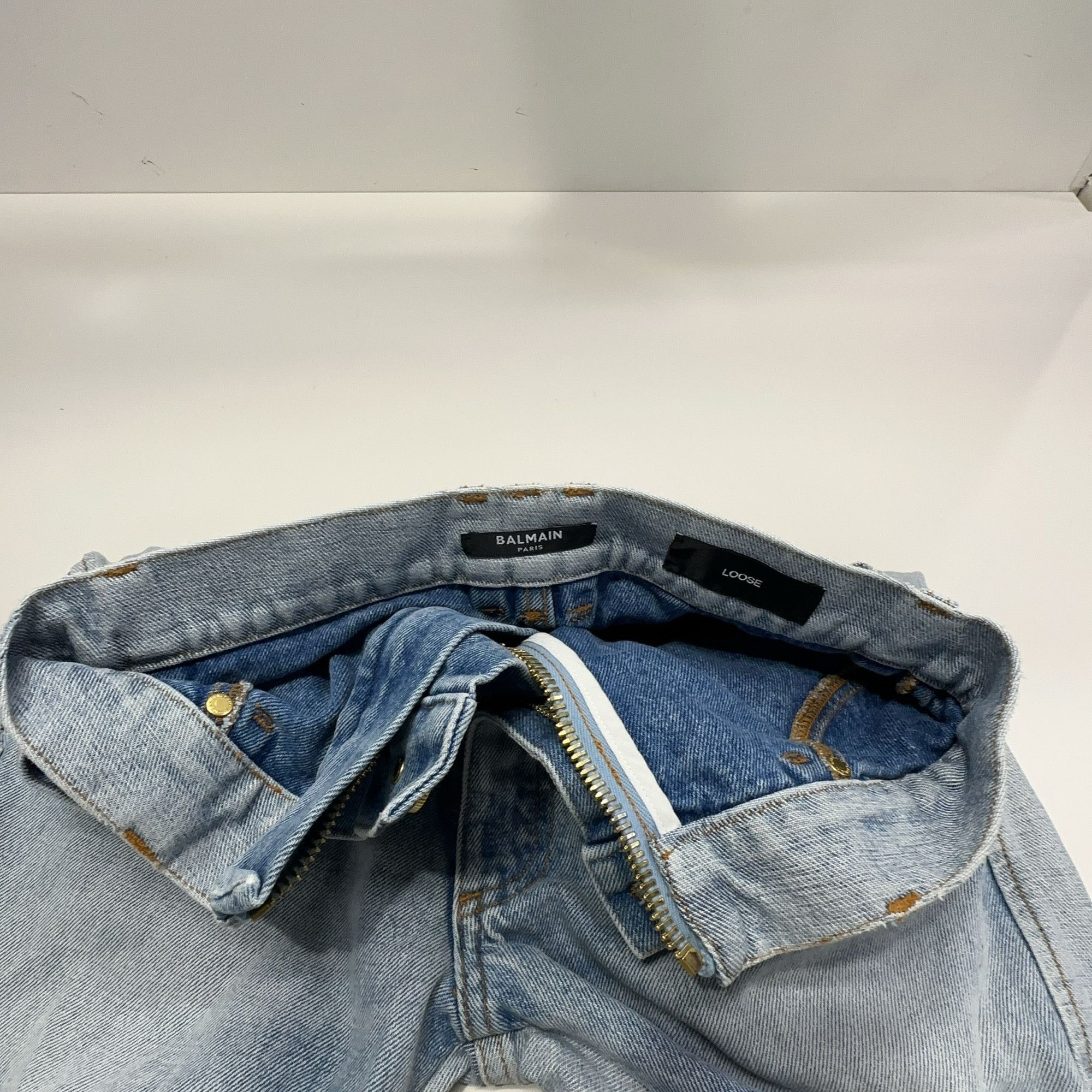 Balmain Balmain Two-Tone Panel Jeans Size 36 Size 26" / US 2 / IT 38 - 7 Thumbnail