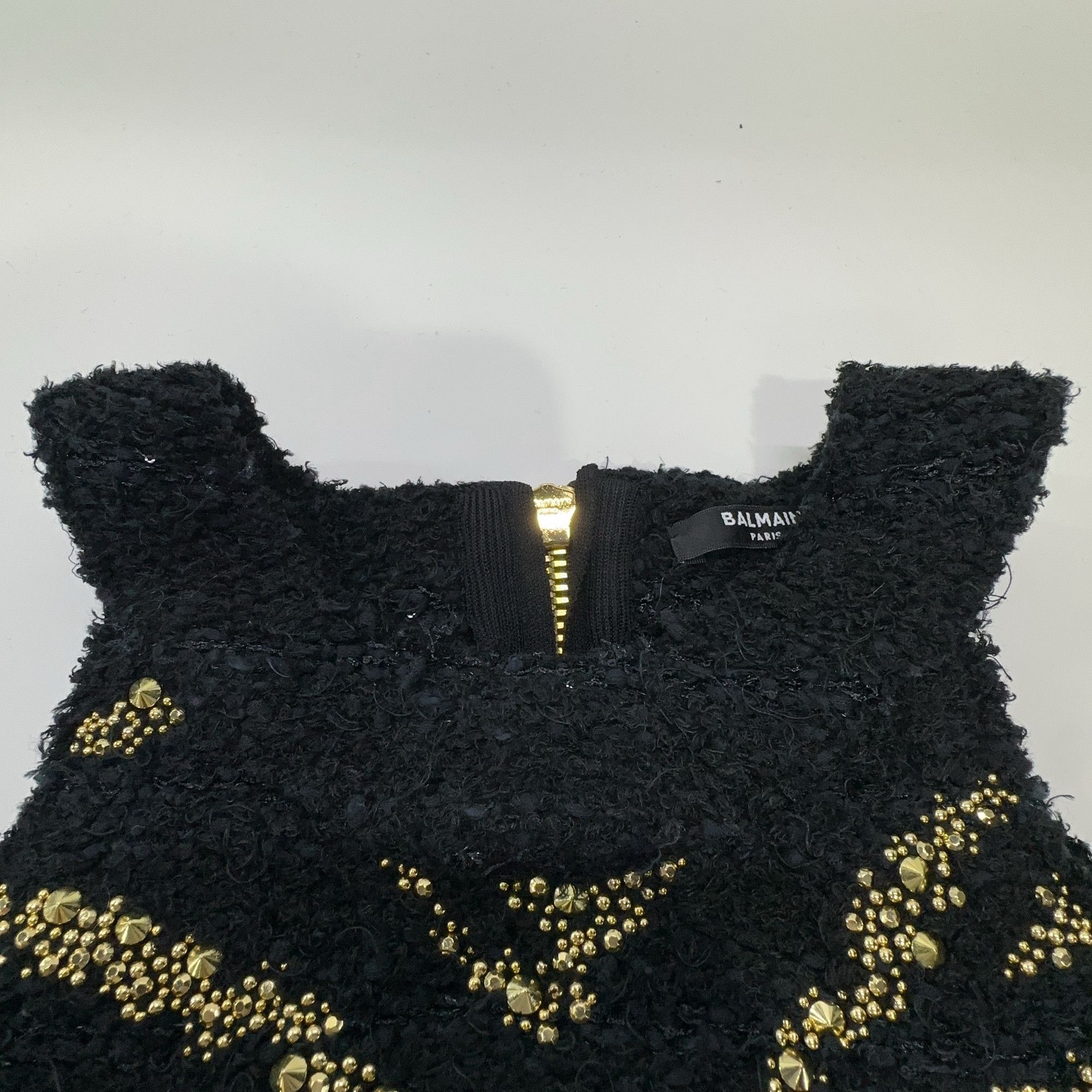 Balmain Balmain Gold Studded Tank Top Size 34 Size XS / US 0-2 / IT 36-38 - 6 Thumbnail