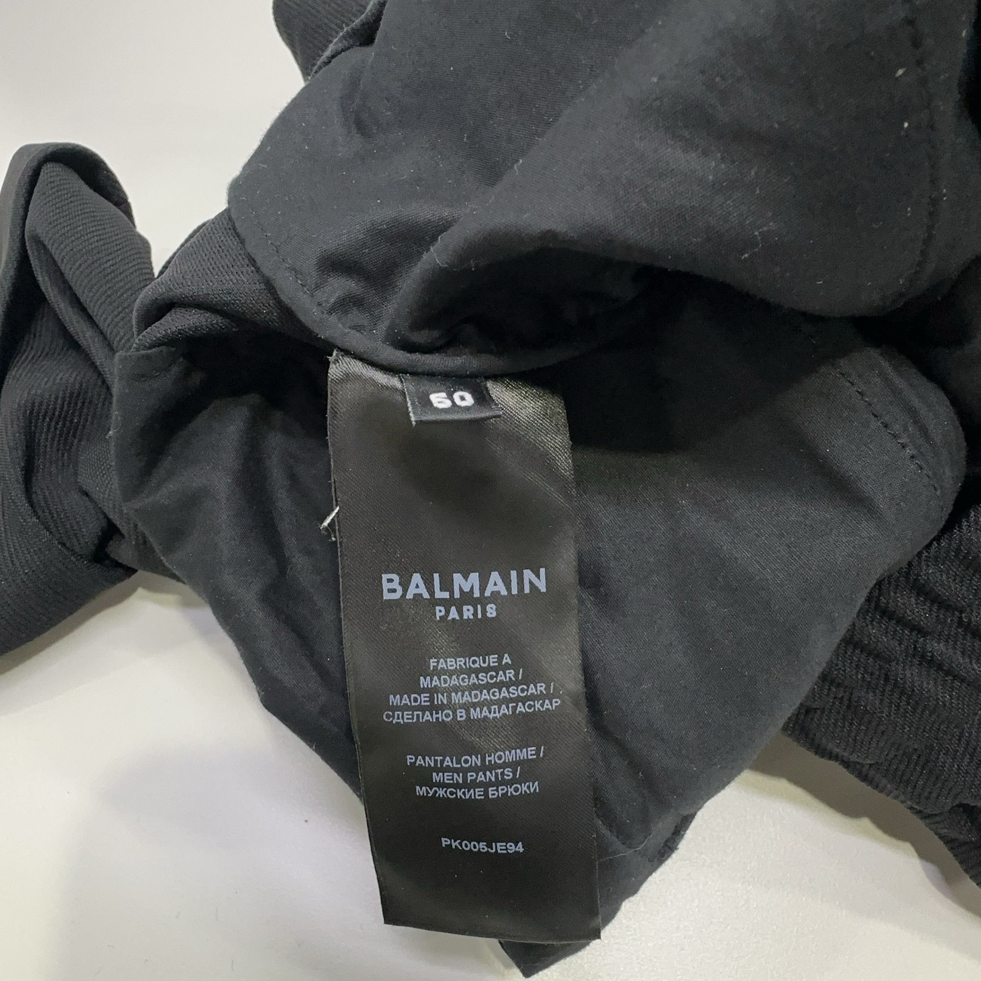 Balmain Balmain Elastic Waist Casual Pants Size 50 Size US 34 / EU 50 - 4 Thumbnail