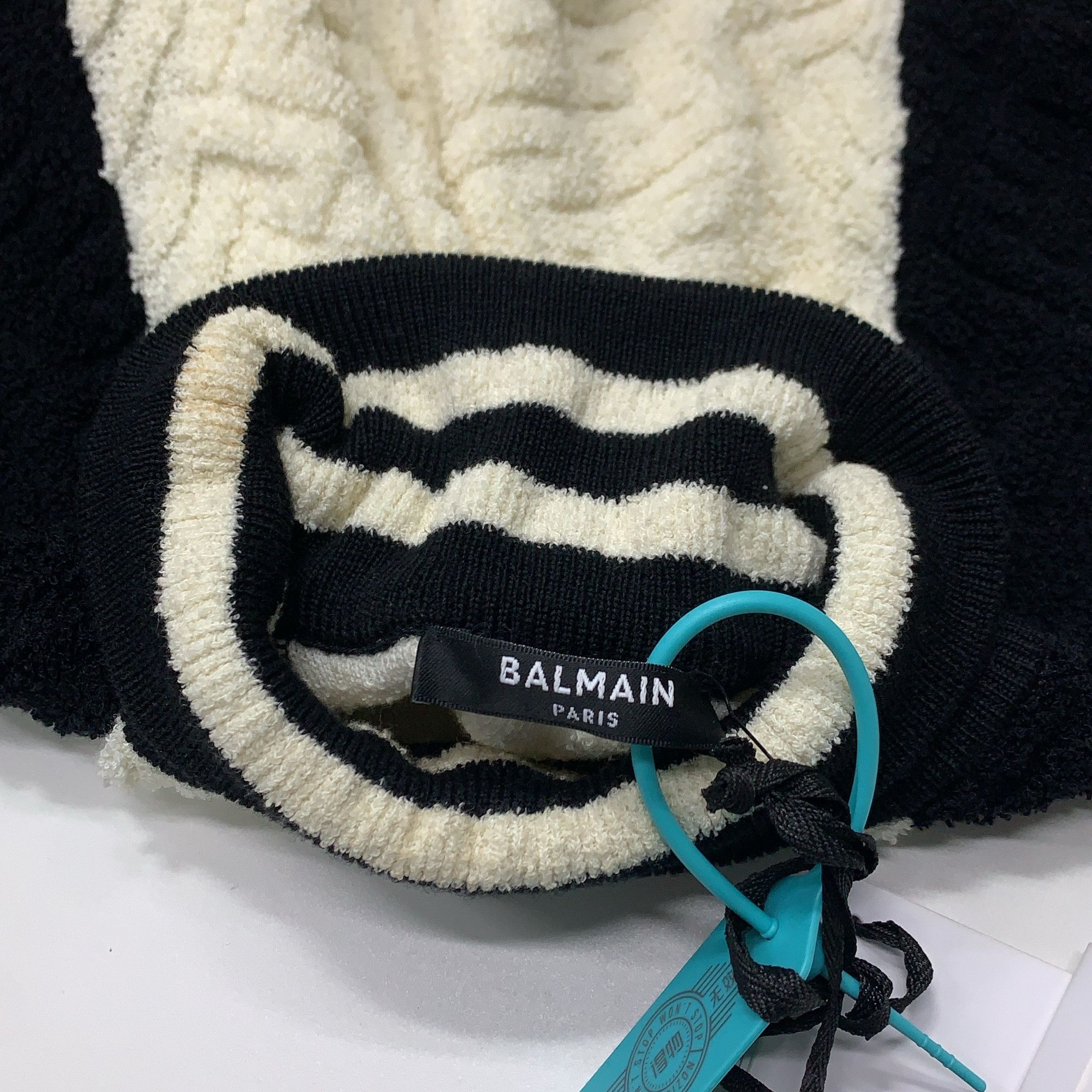 Balmain BALMAIN Logo Stripe Sweater Size 38 Size S / US 4 / IT 40 - 5 Thumbnail