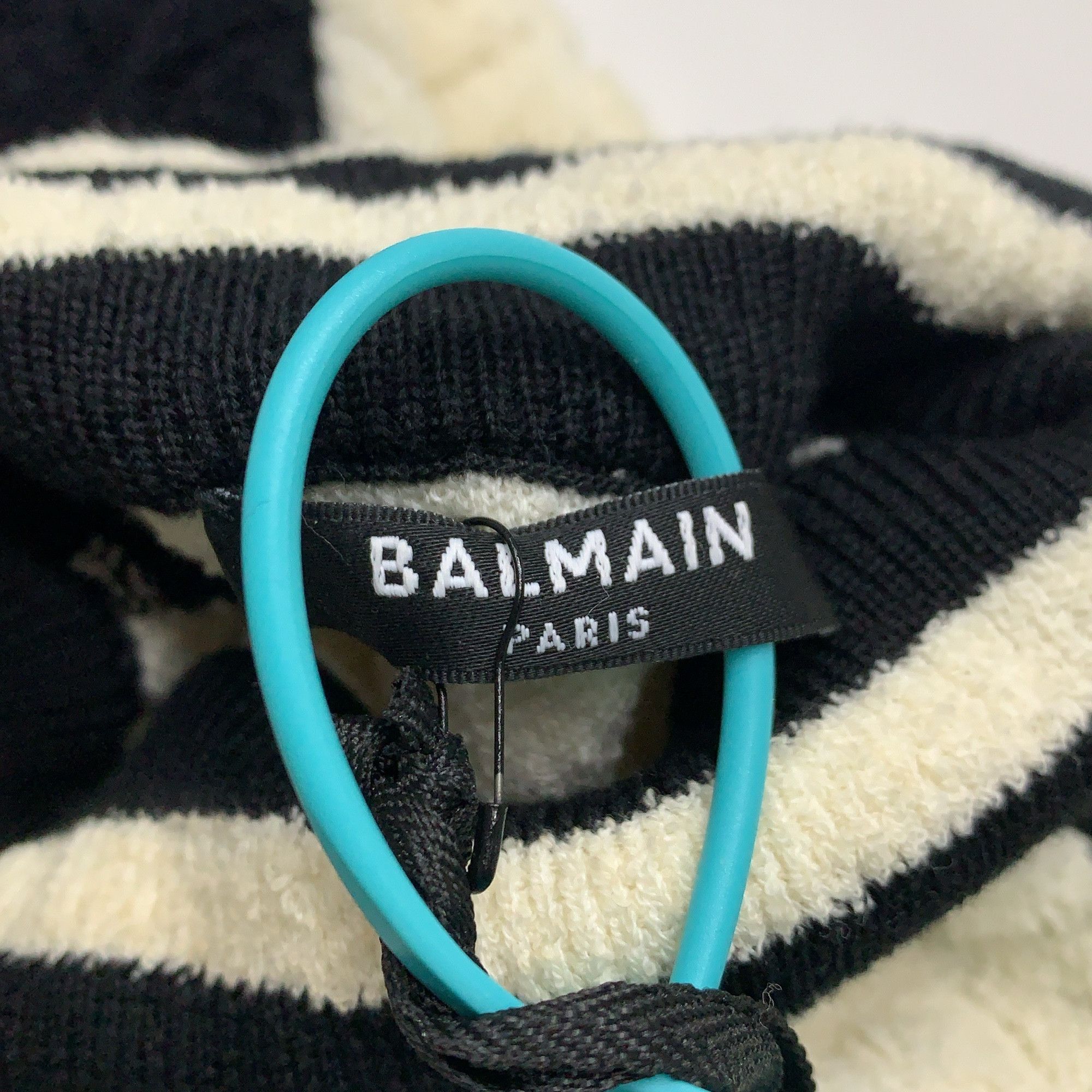 Balmain BALMAIN Logo Stripe Sweater Size 38 Size S / US 4 / IT 40 - 2 Thumbnail