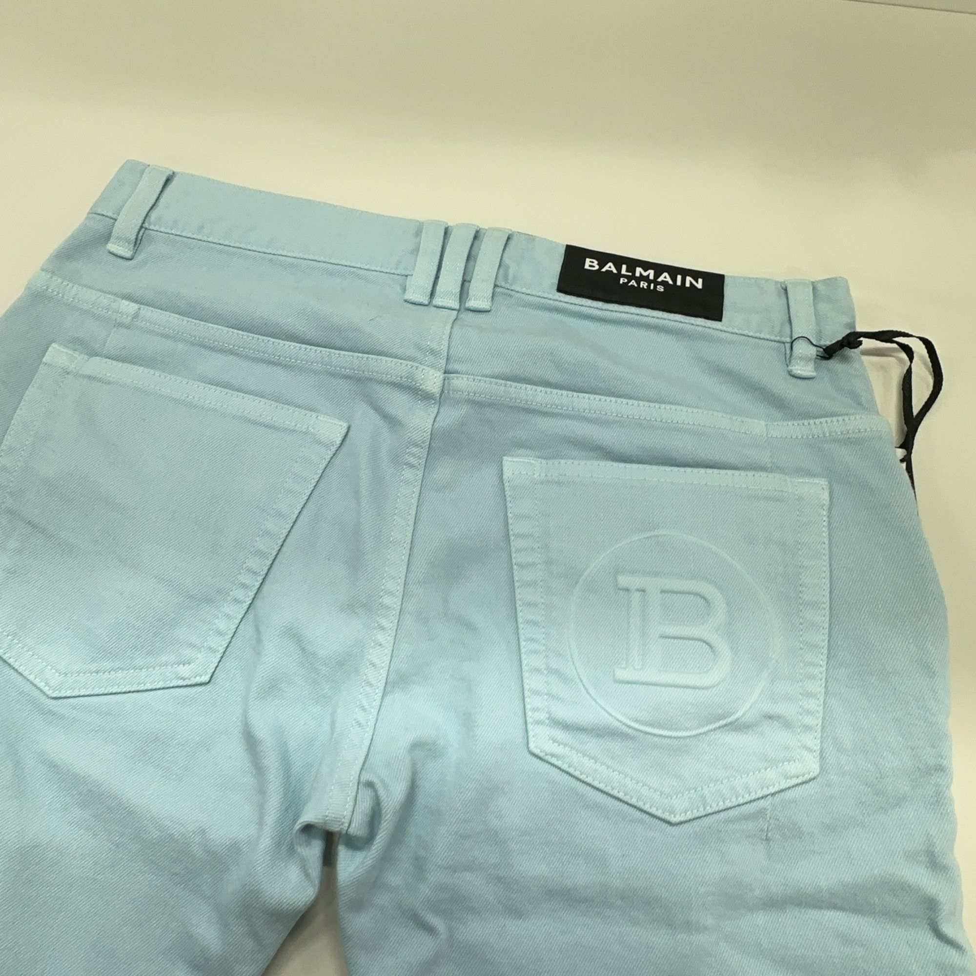 Balmain Balmain Ribbed Denim Jeans Size 31 Size US 31 - 9 Thumbnail
