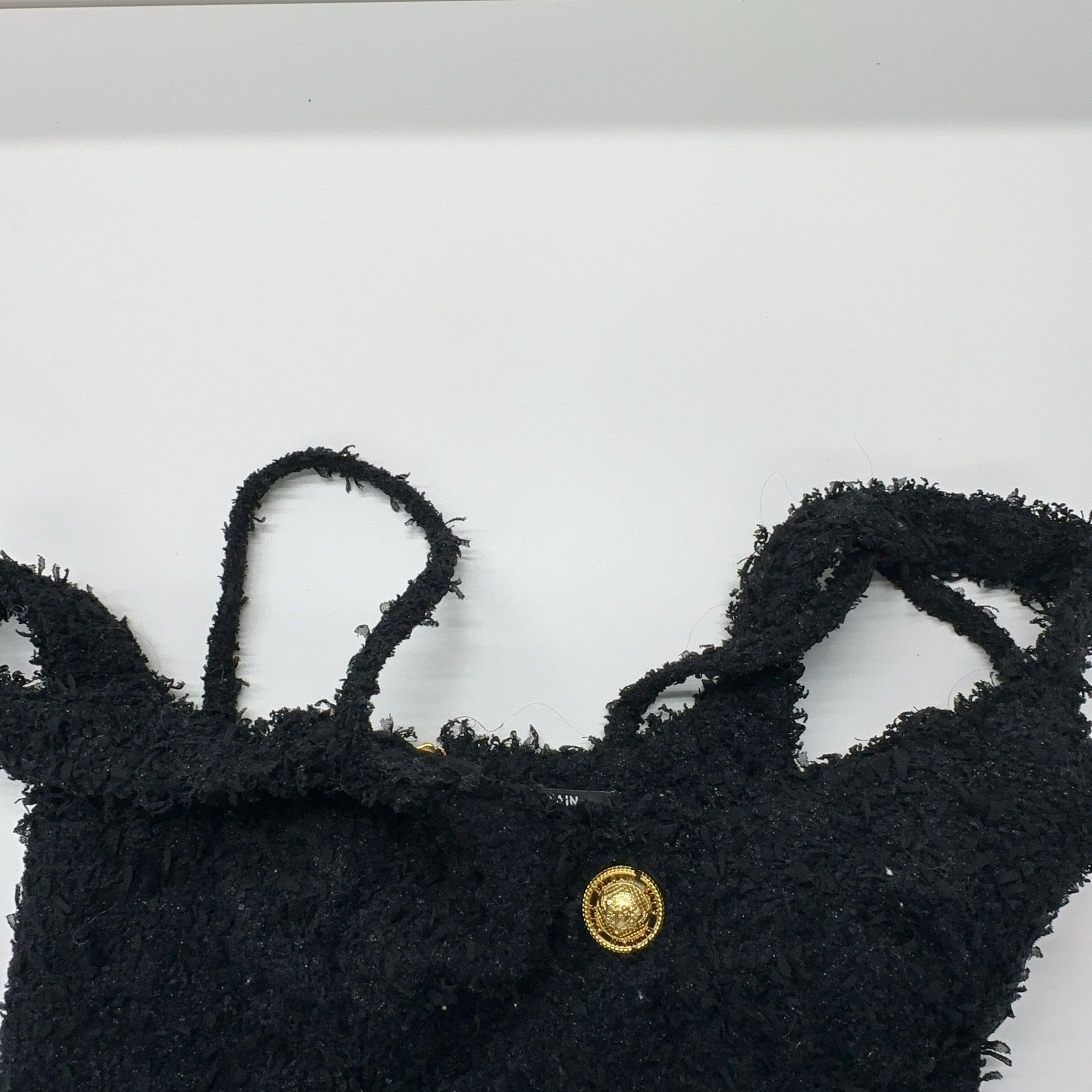 Balmain Balmain Gold Button Crop Top FR 34 Size XS / US 0-2 / IT 36-38 - 6 Thumbnail