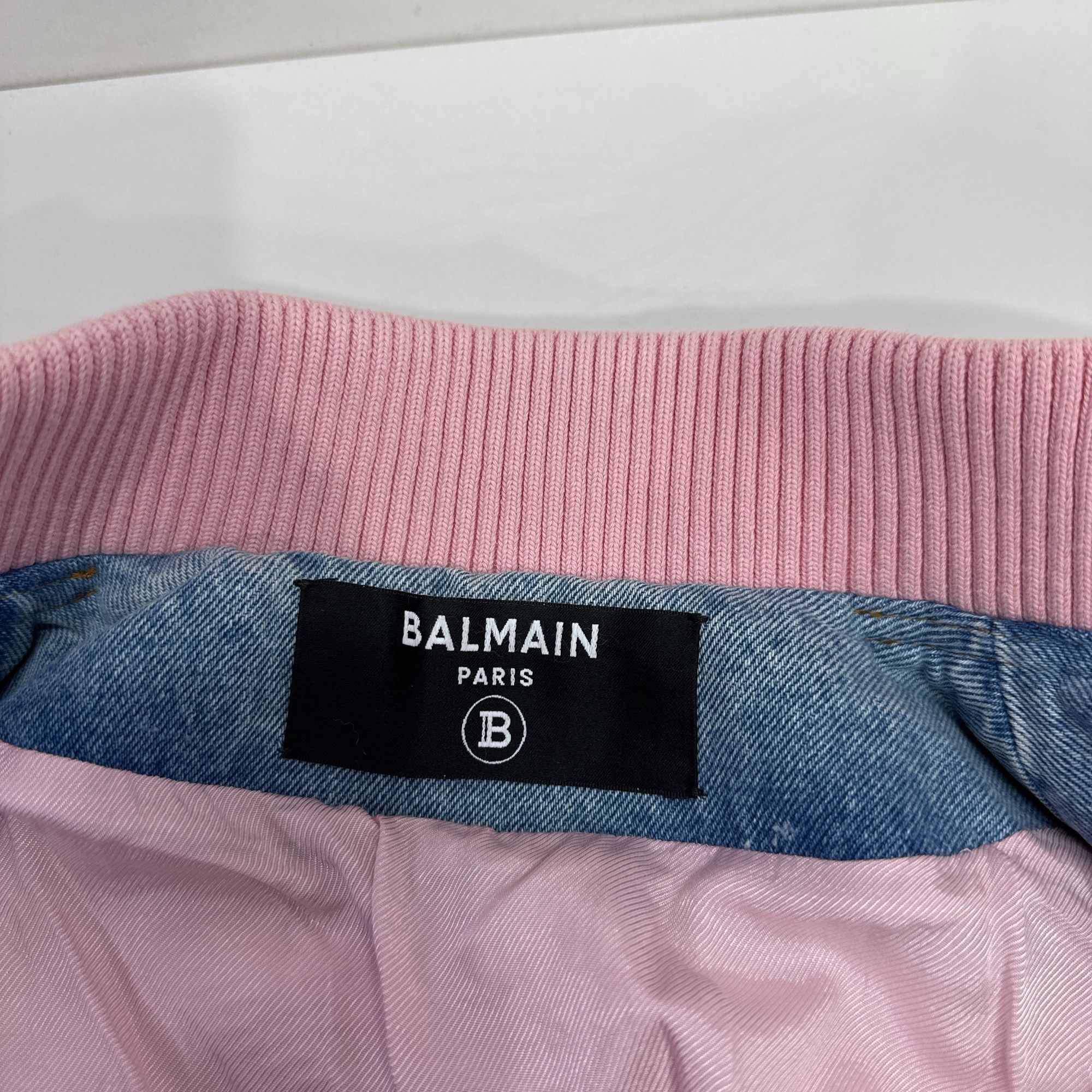 Balmain Balmain Tweed Denim Jacket FR 34 Size XS / US 0-2 / IT 36-38 - 3 Thumbnail
