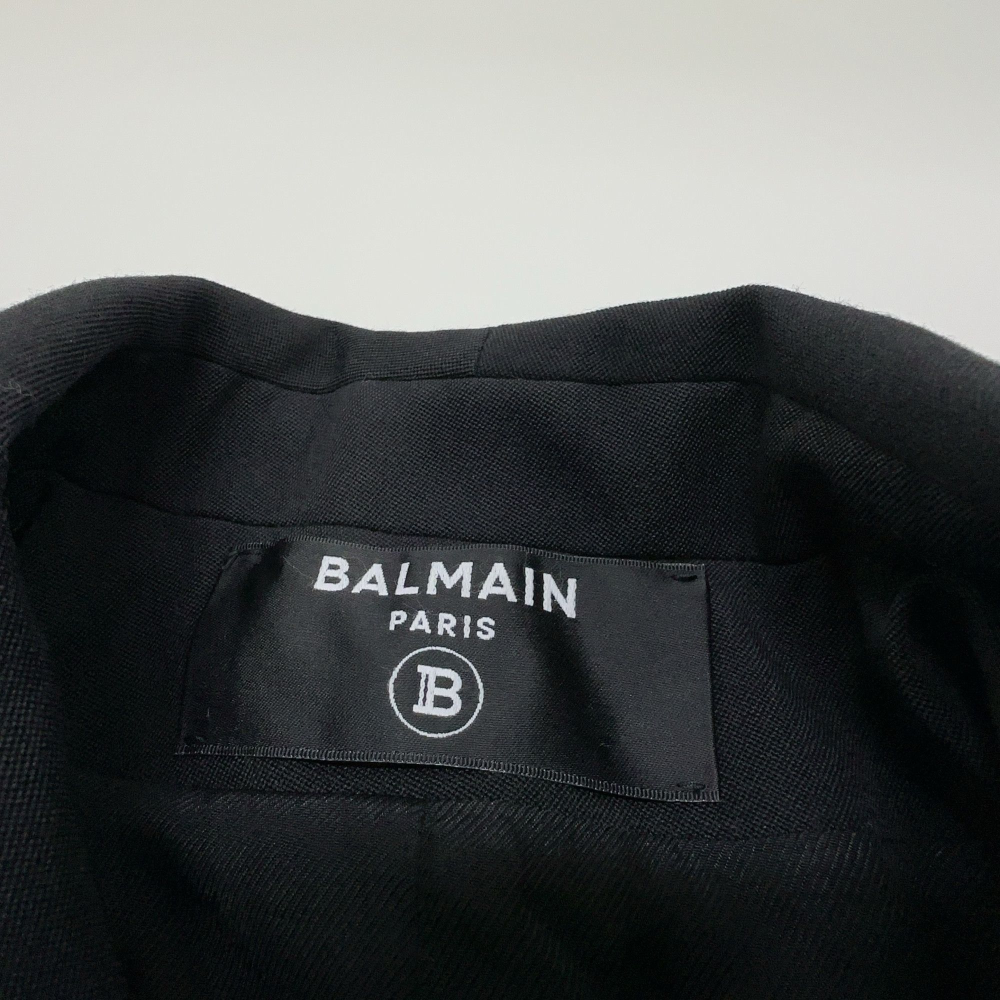 Balmain Balmain Double Breasted Wool Blazer Size 36 Size XS / US 0-2 / IT 36-38 - 4 Thumbnail