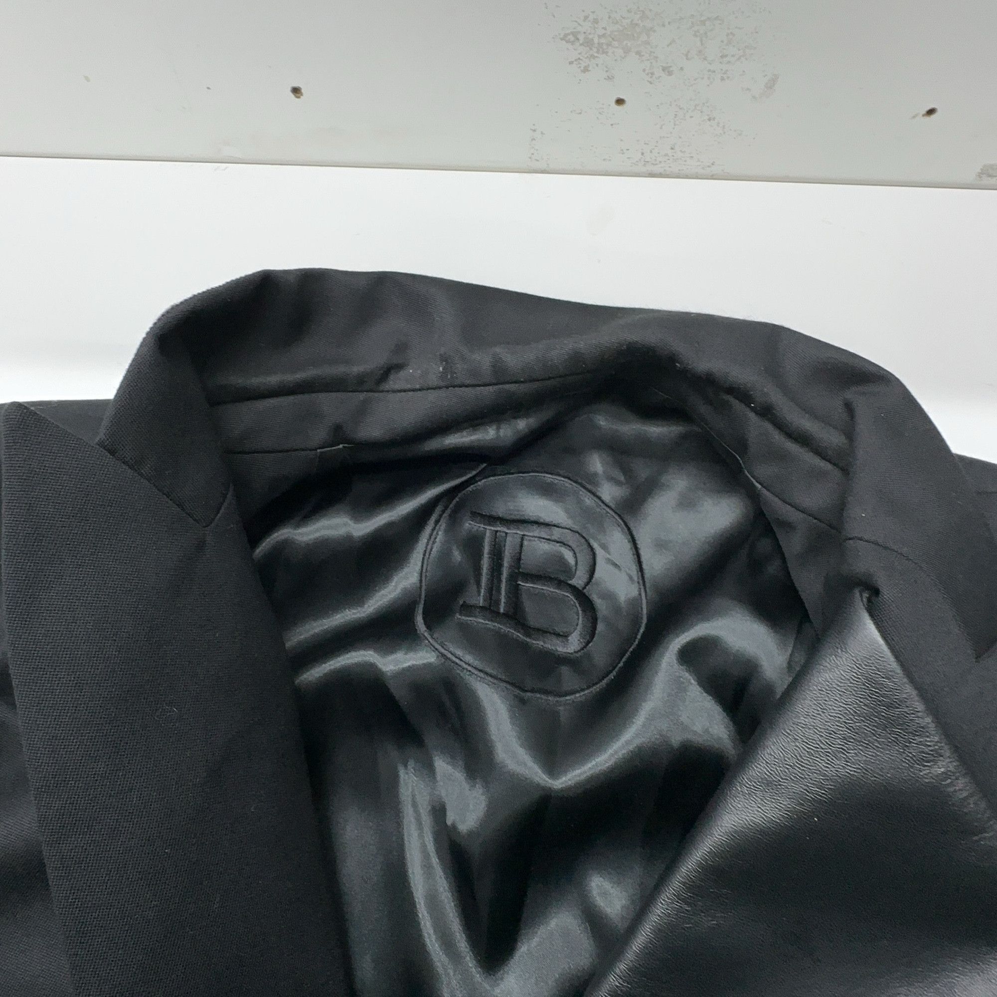 Balmain Balmain Leather Trim Blazer Size 36R Size 36R - 6 Thumbnail