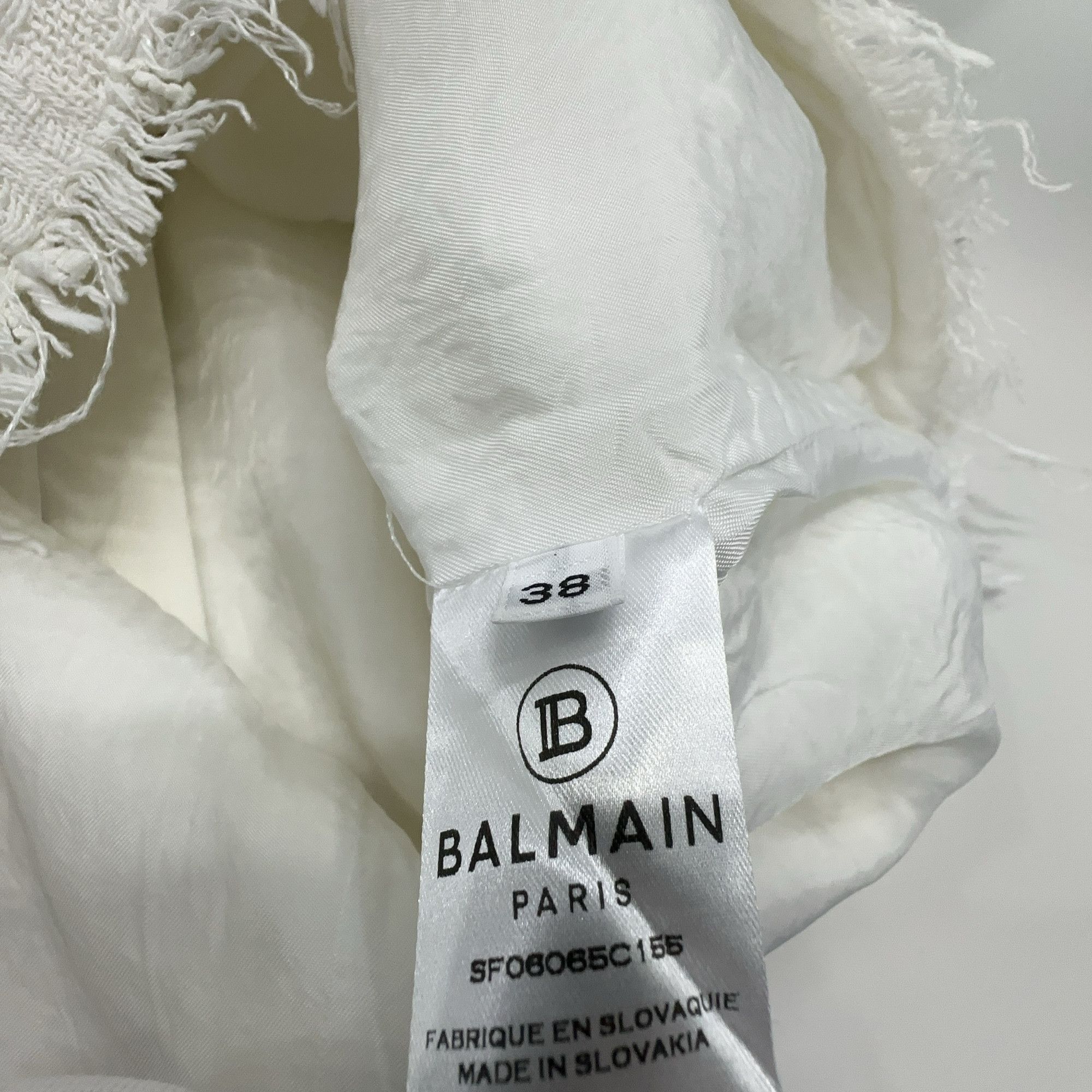 Balmain Balmain Tweed Mini Dress Size 38 Size S / US 4 / IT 40 - 3 Thumbnail