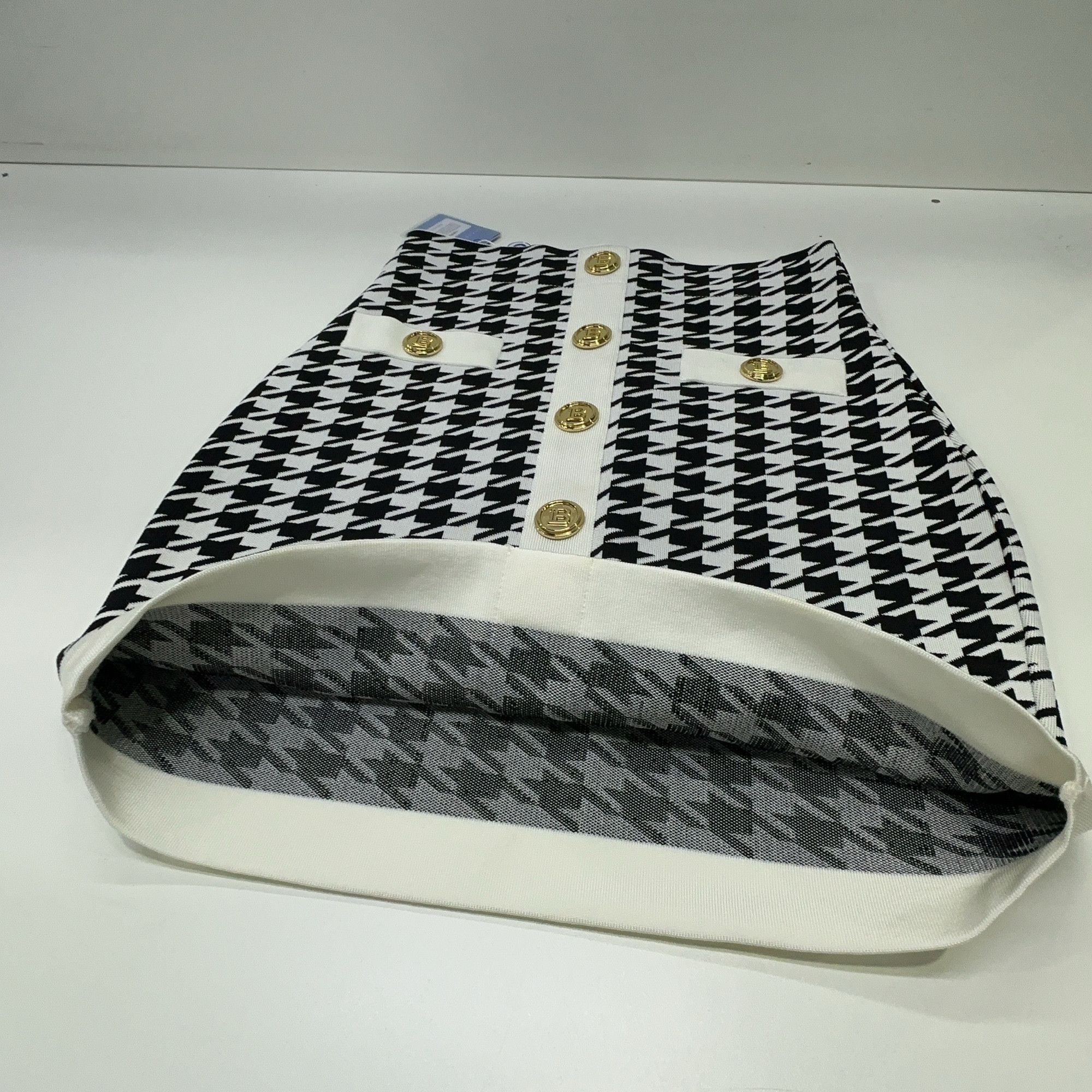 Balmain Balmain Houndstooth Mini Skirt Size 36 Size 26" / US 2 / IT 38 - 9 Thumbnail