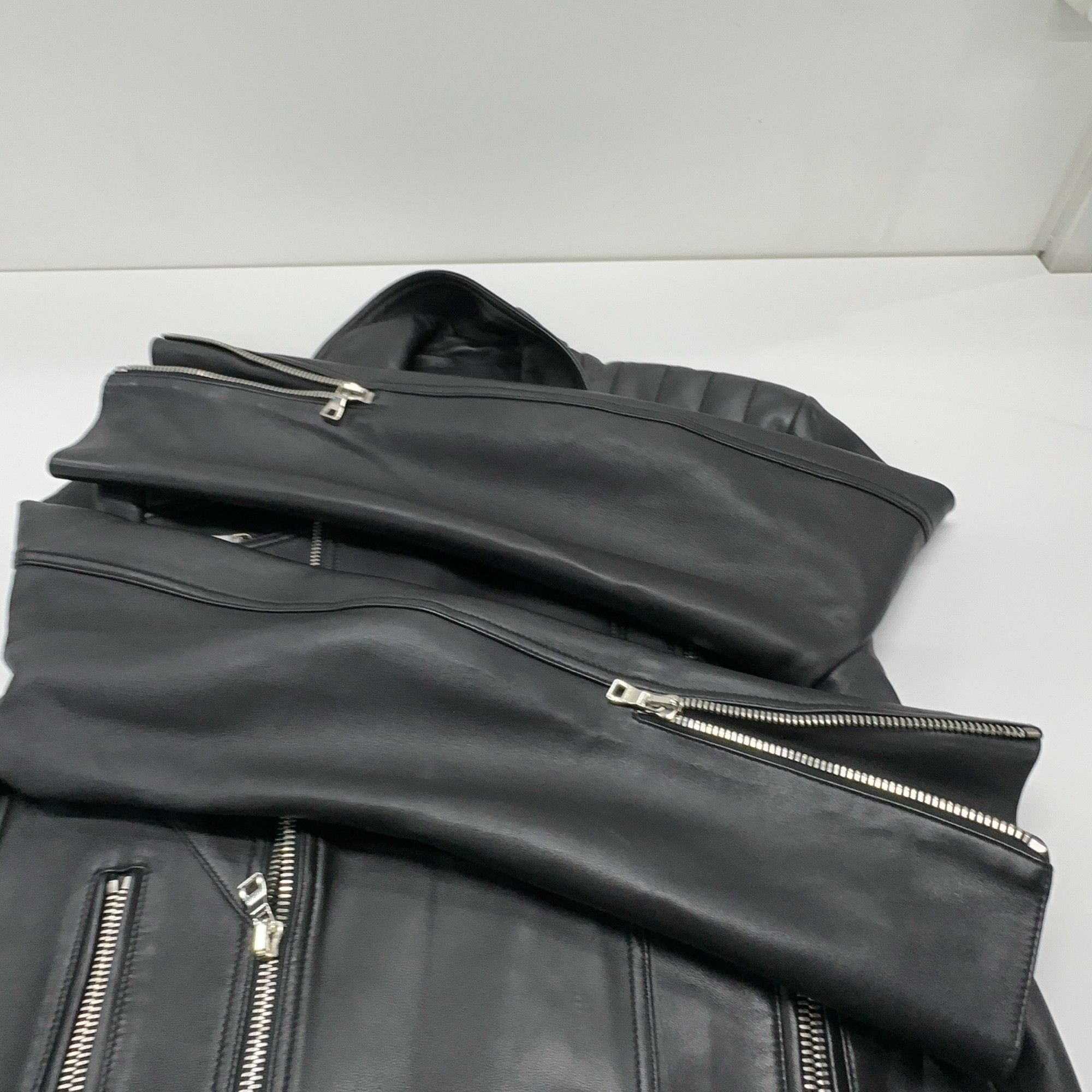 Balmain Balmain Leather Biker Jacket Size M Size US M / EU 48-50 / 2 - 8 Thumbnail
