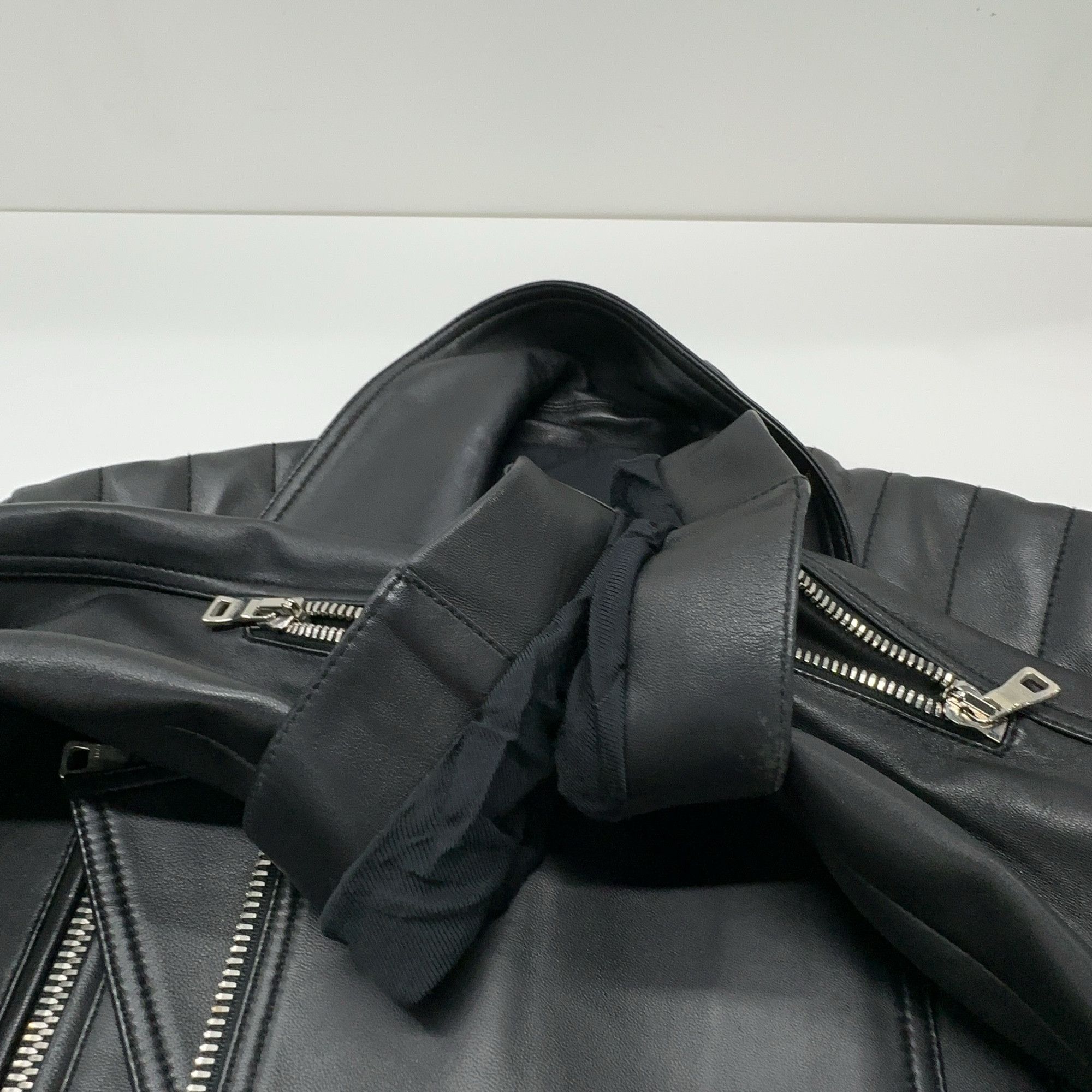 Balmain Balmain Leather Biker Jacket Size M Size US M / EU 48-50 / 2 - 7 Thumbnail