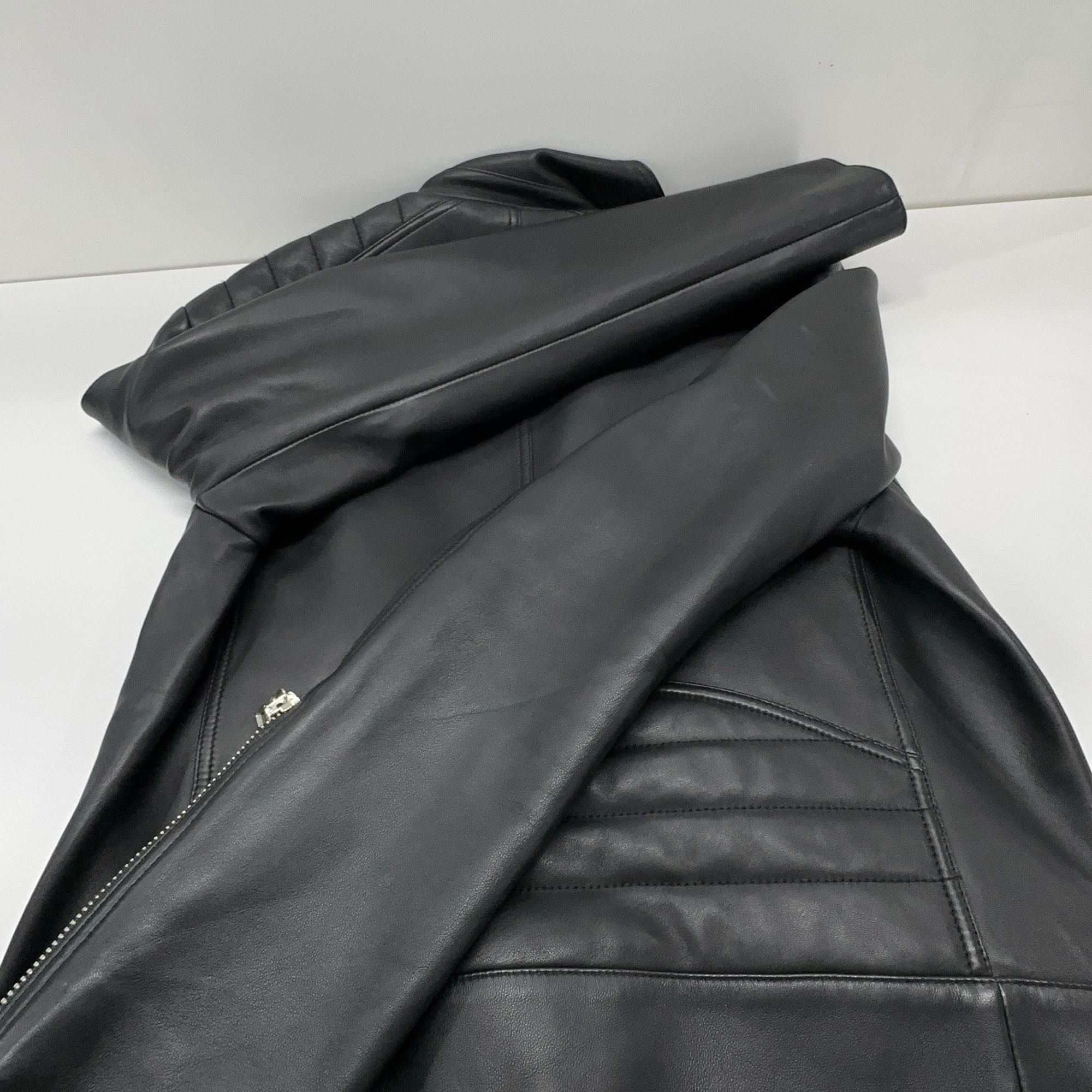 Balmain Balmain Leather Biker Jacket Size M Size US M / EU 48-50 / 2 - 11 Thumbnail