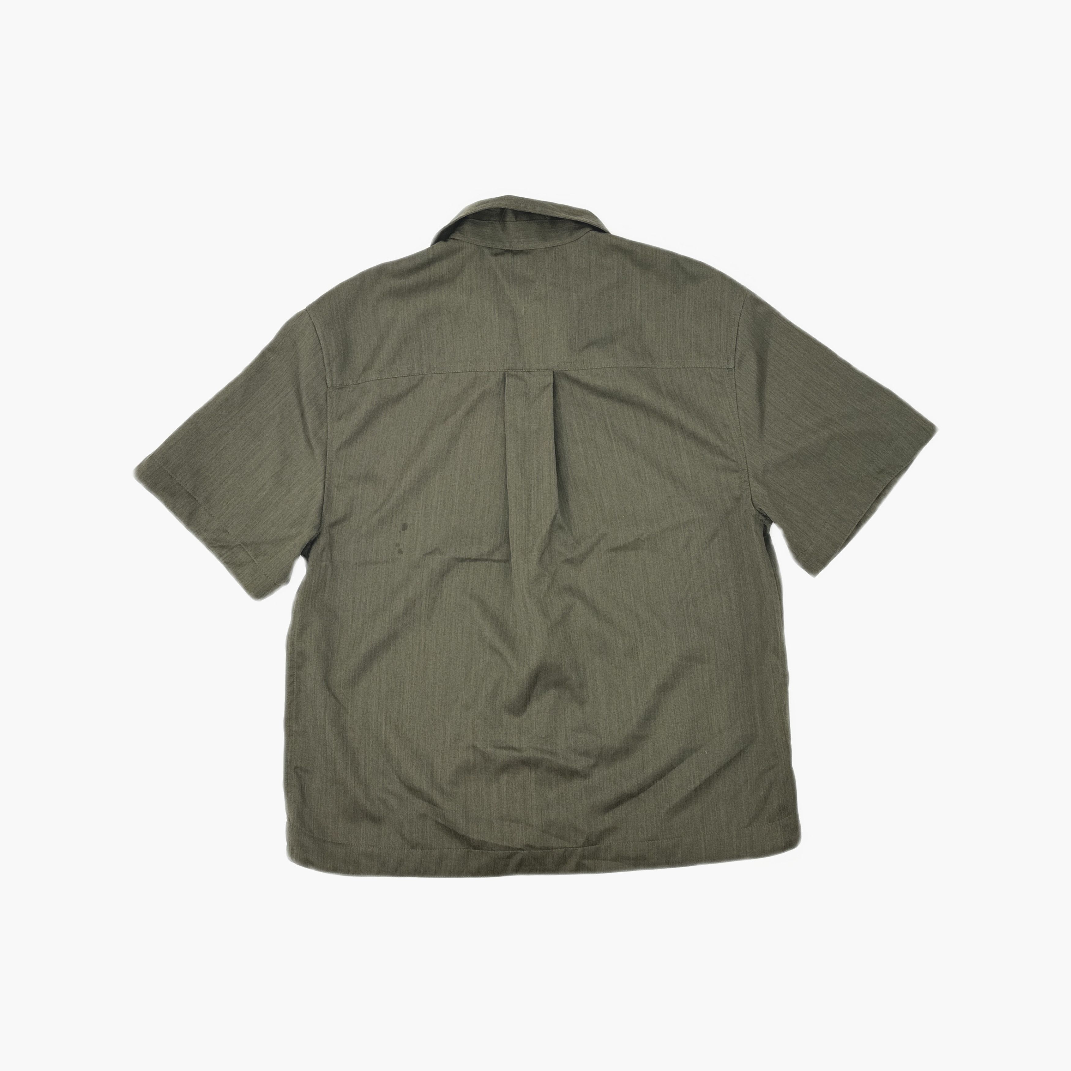 Bottega Veneta Bottega Veneta Wool Short Sleeve Shirt Size 50 Size US M / EU 48-50 / 2 - 2 Thumbnail
